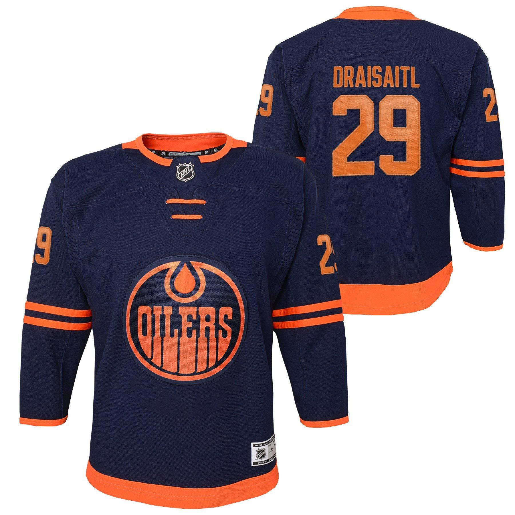 Boys' Edmonton Oilers Youth Draisaitl Premier Jersey
