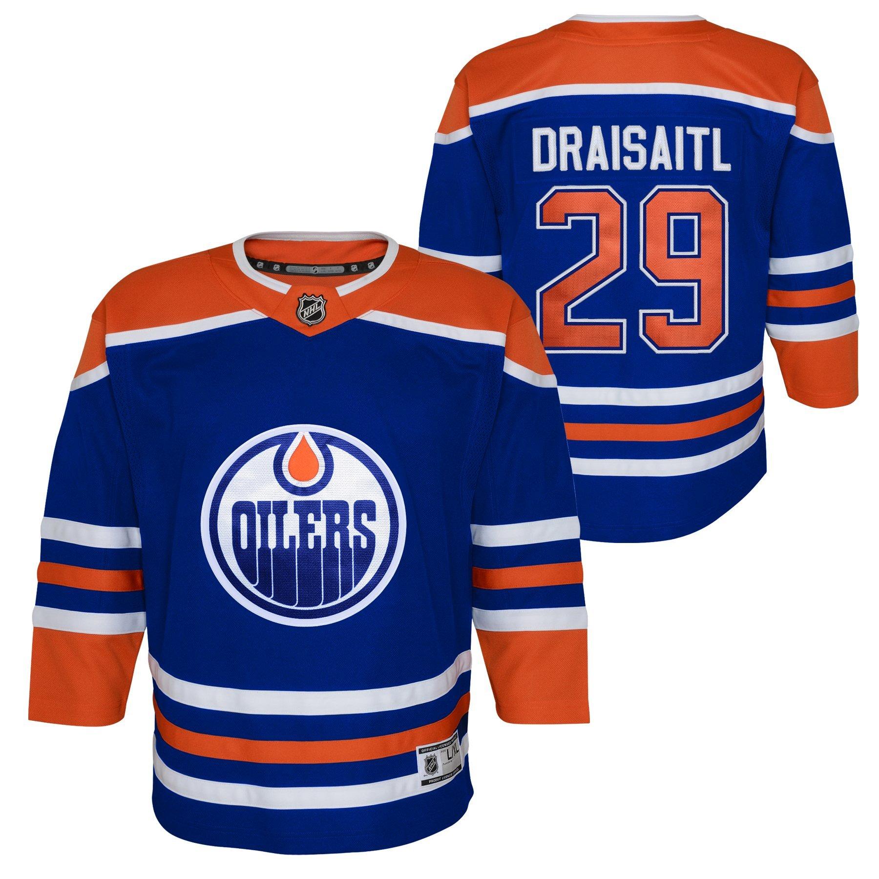 Boys' [4-7] Edmonton Oilers Leon Draisaitl Premier Jersey