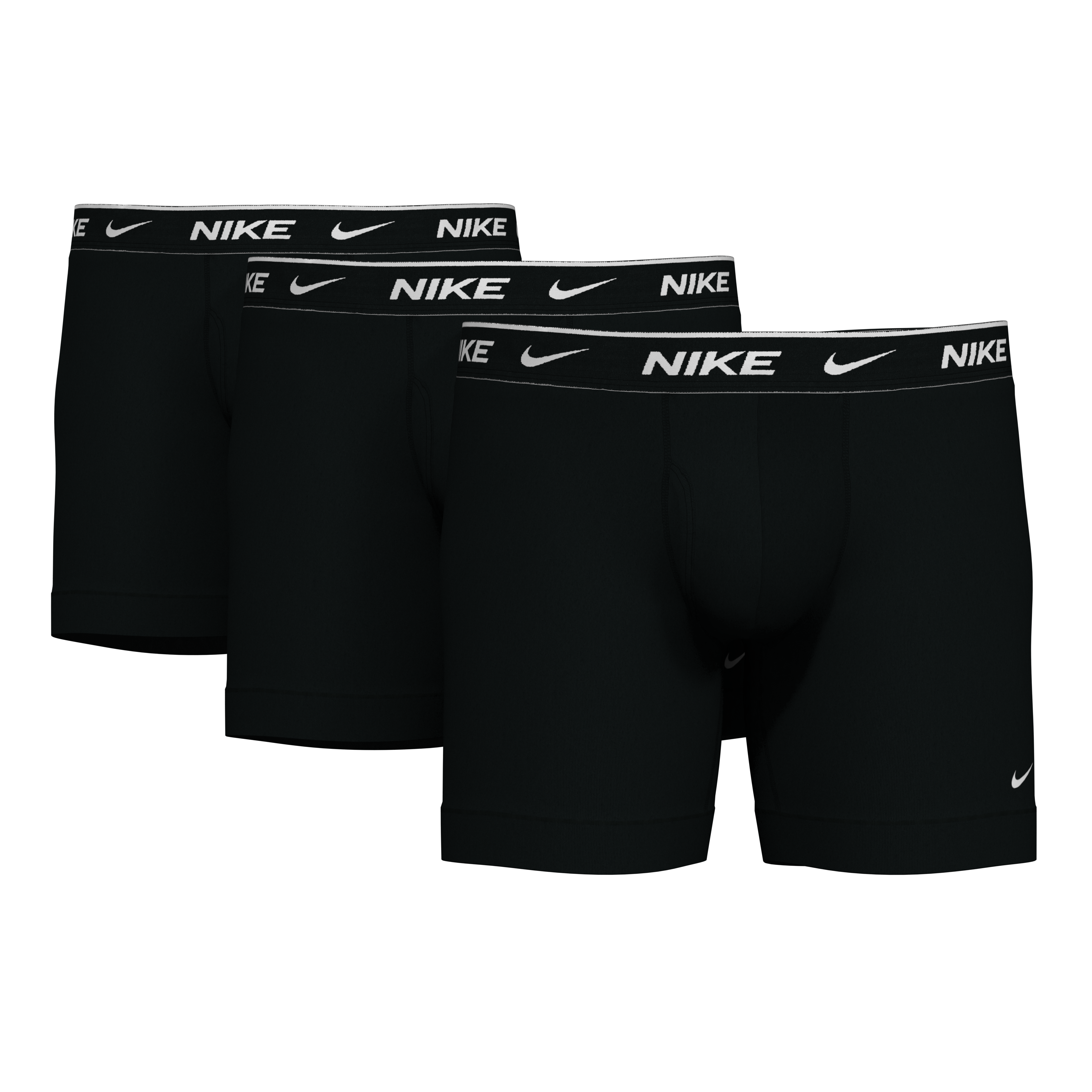 Cotton Stretch Boxers 3-pack - Negro