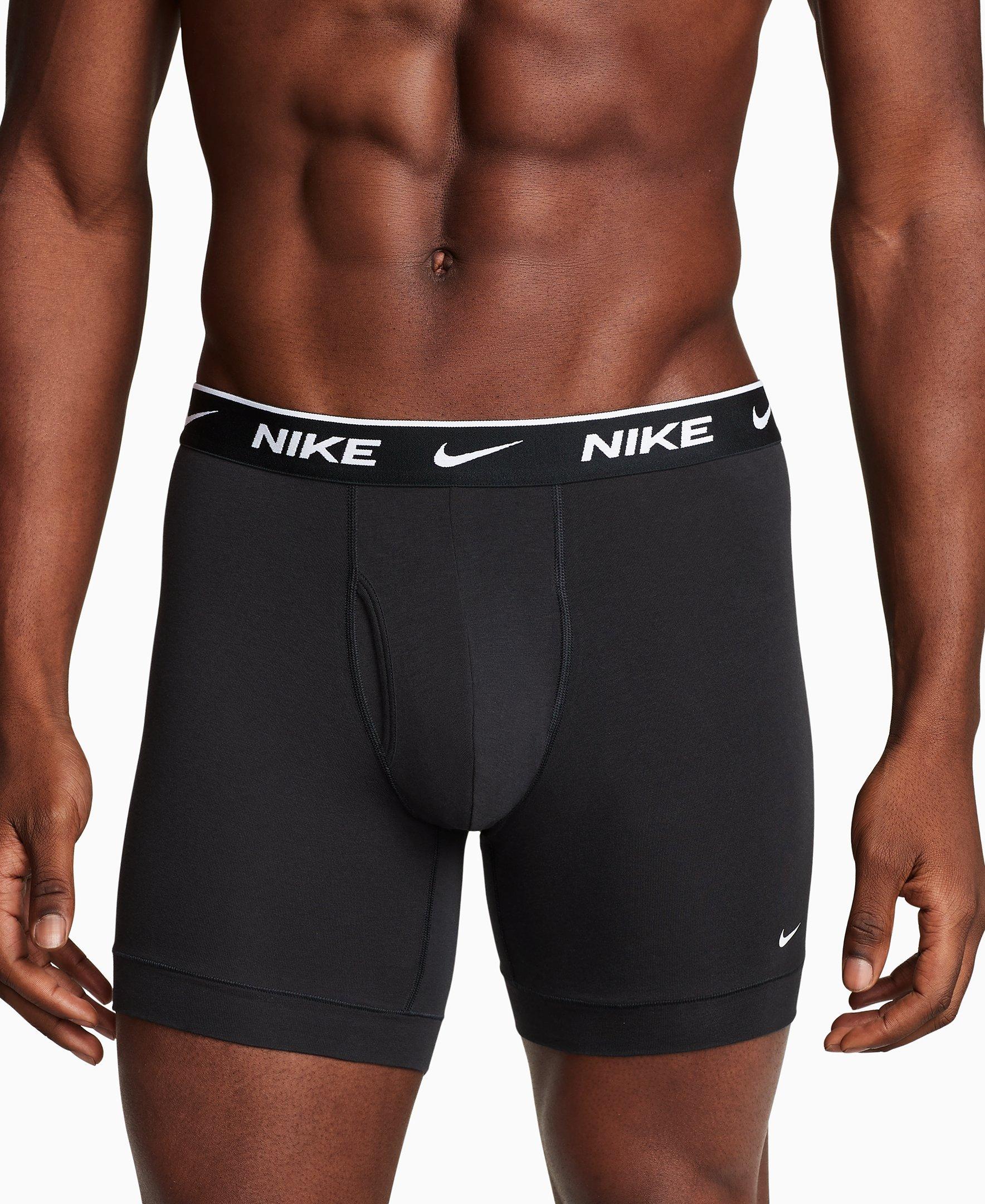 Men Nike 3-Pack Dri-FIT Essential Cotton Stretch Boxer Briefs Underwear sz  L NWT