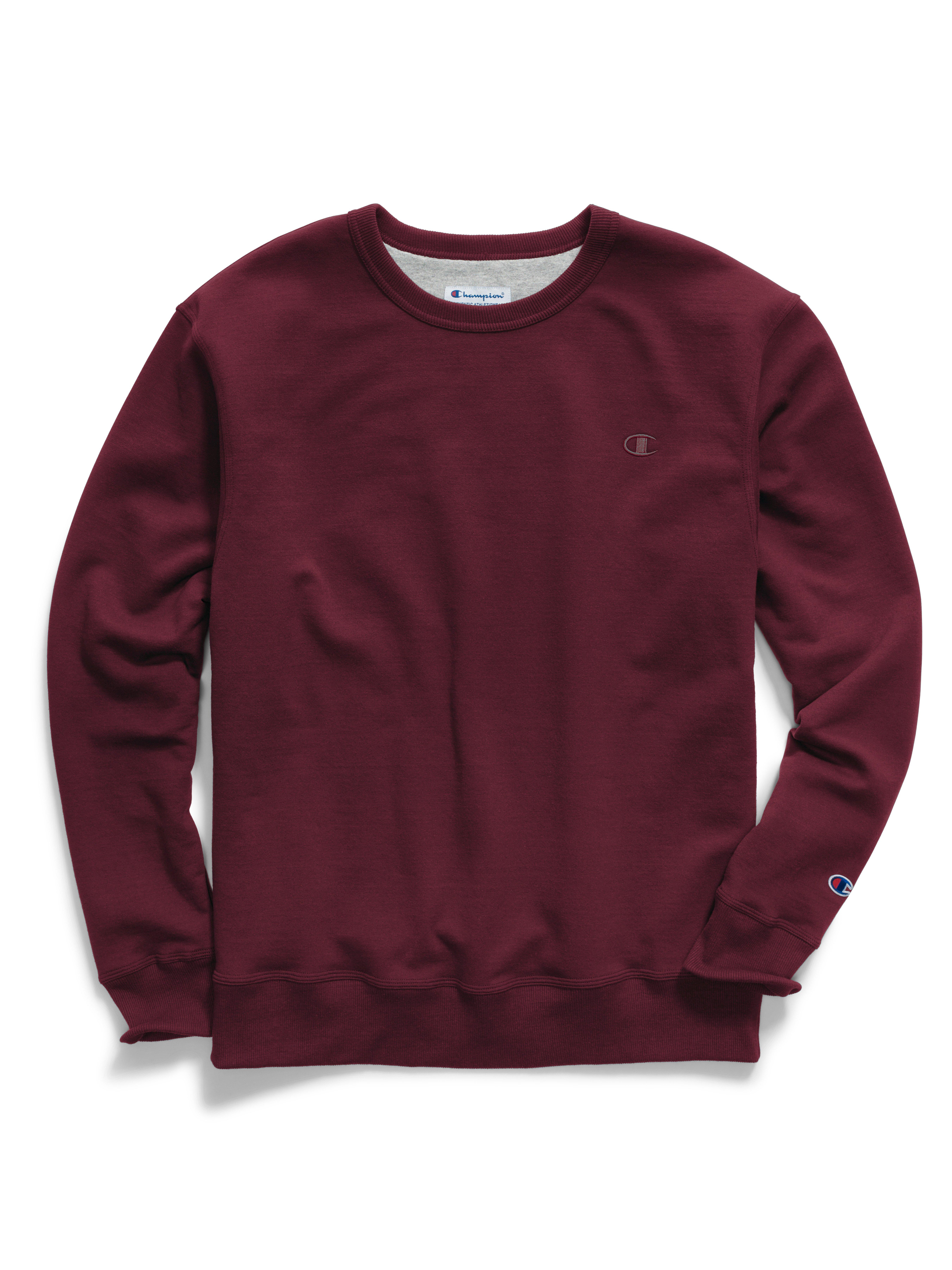 Champion men's powerblend fleece best sale crewneck sweatshir