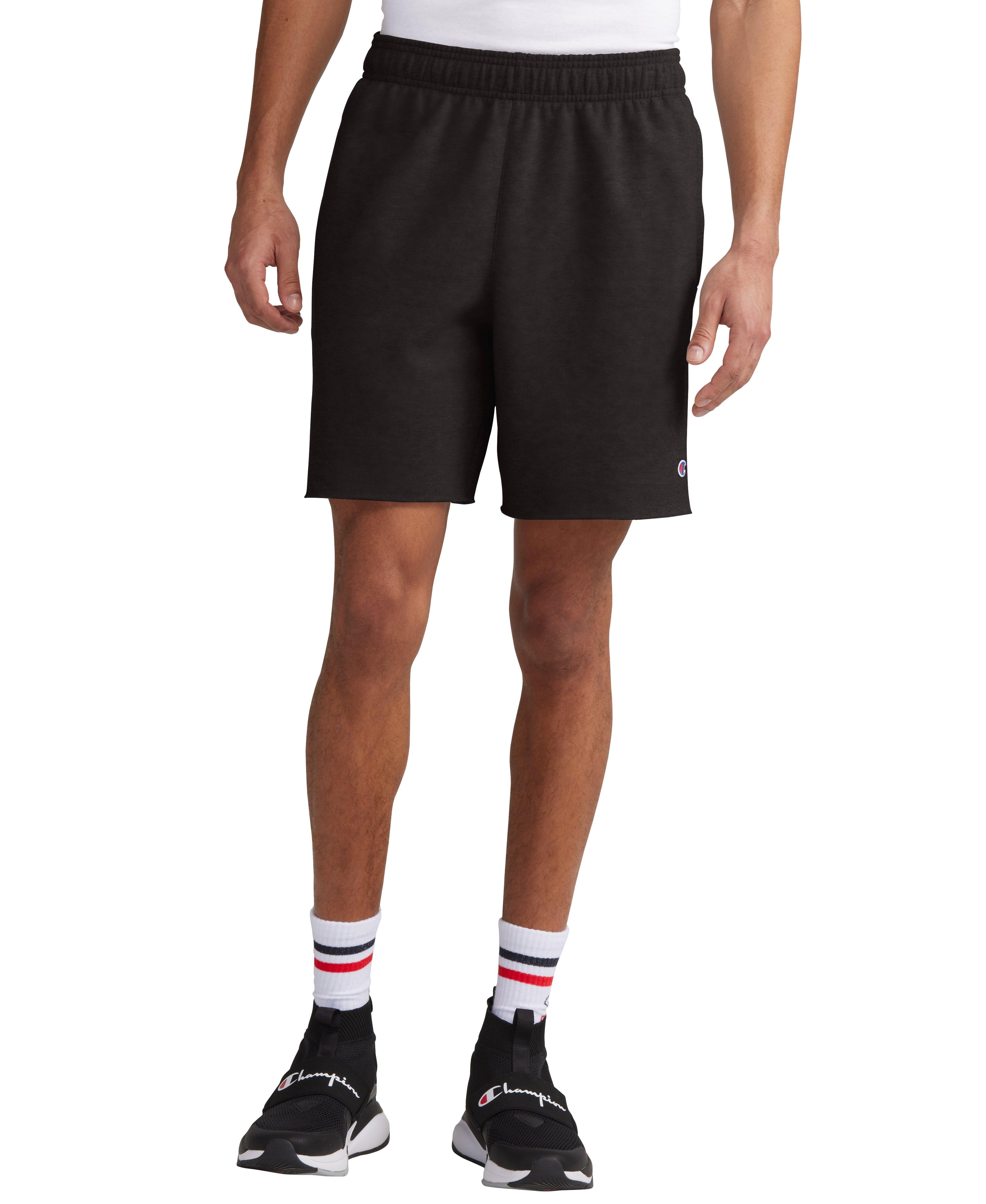 Men's Powerblend Fleece Shorts, C Logo, 7