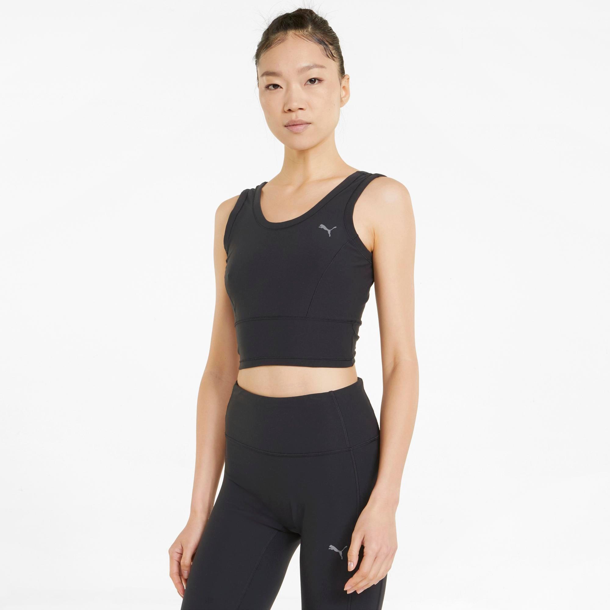 Women's Studio Yogini Luxe Cropped Tank Top from Puma