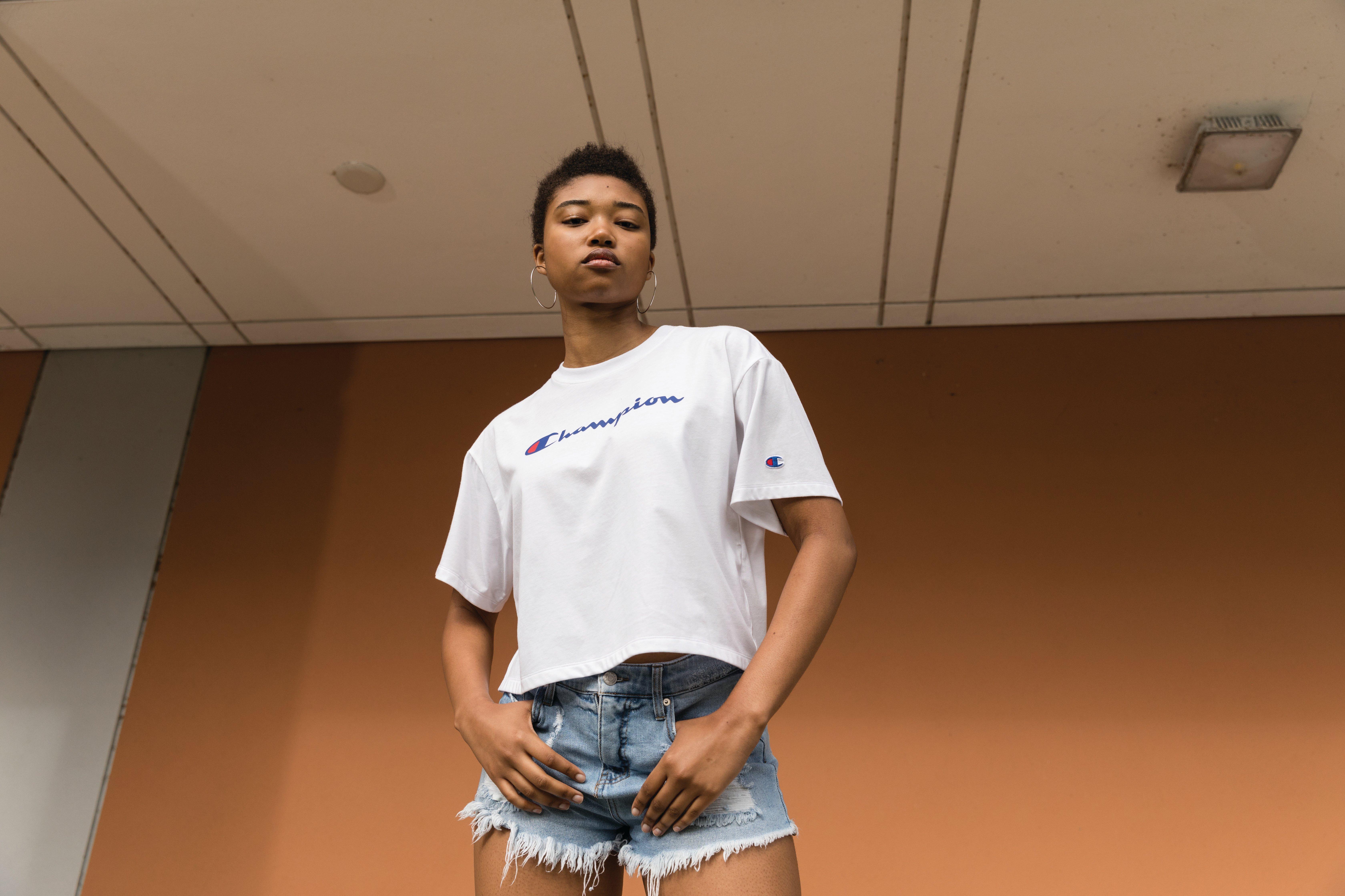 Women's Cropped Graphic Tee