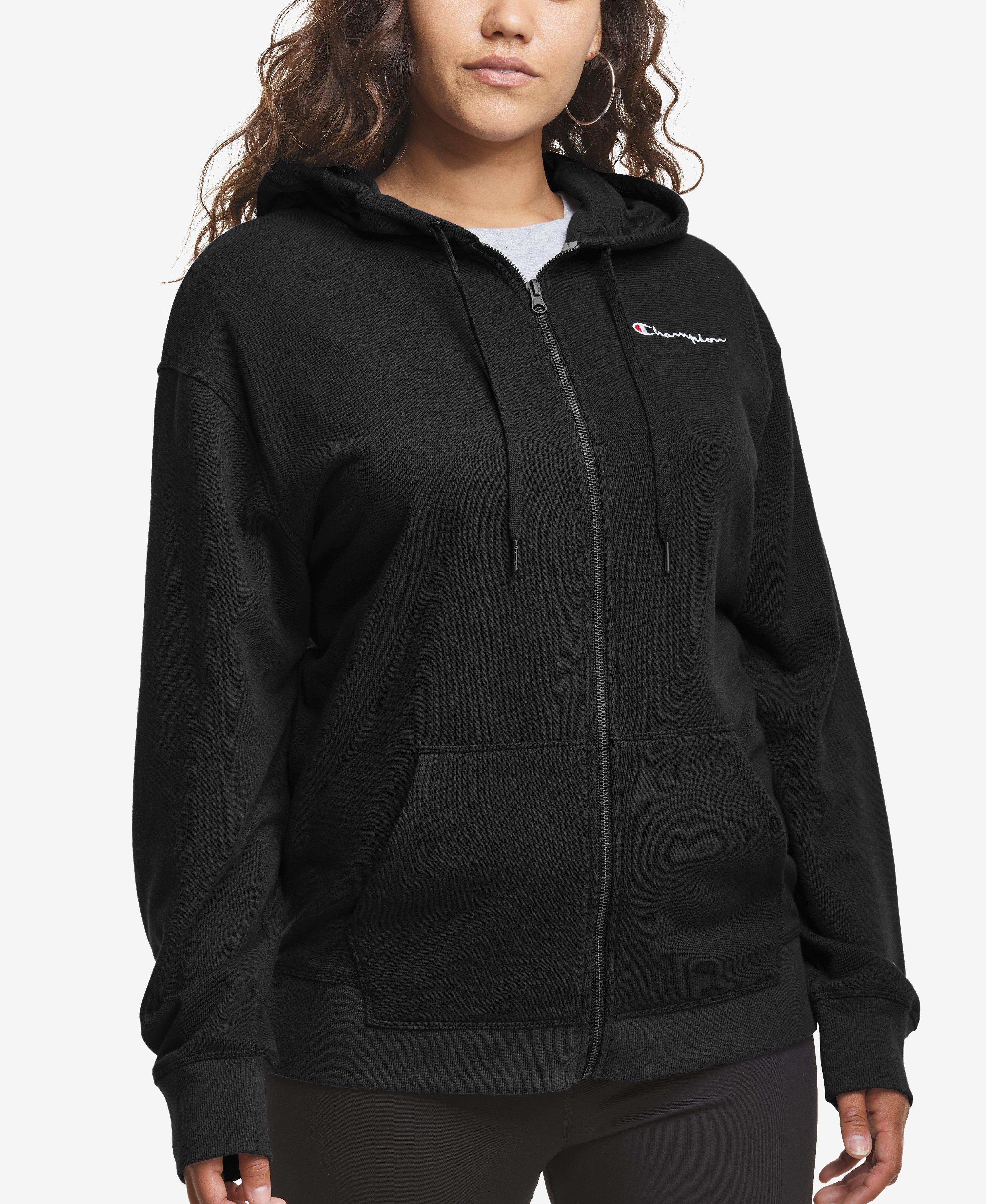 Champion Womens Plus Campus French Terry Full-Zip Hoodie, Women’s  Sweatshirts, Zip Up Sweatshirts, Various Graphics : : Clothing,  Shoes 