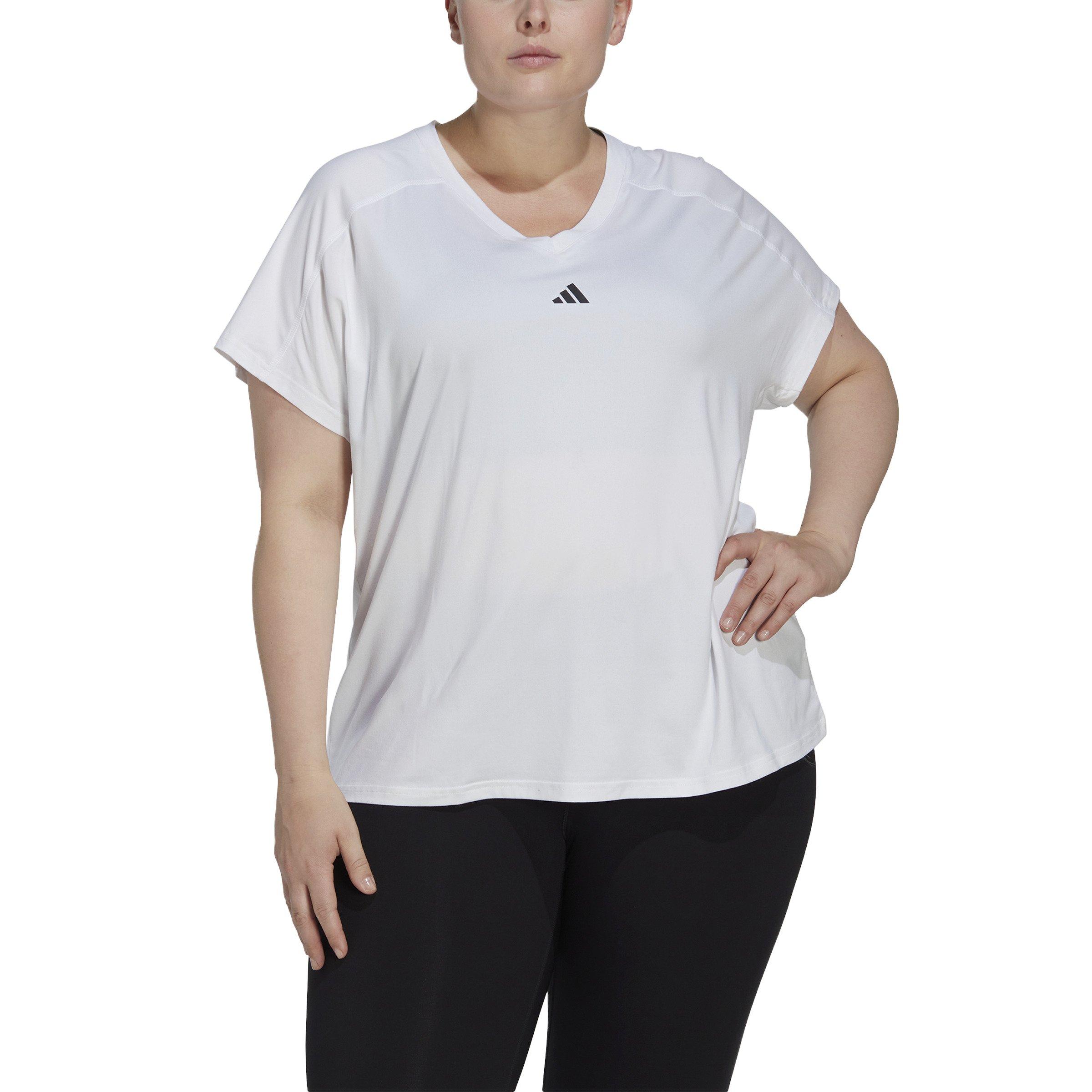 Women's Train Essentials Plus Size Minimal V-Neck Tee