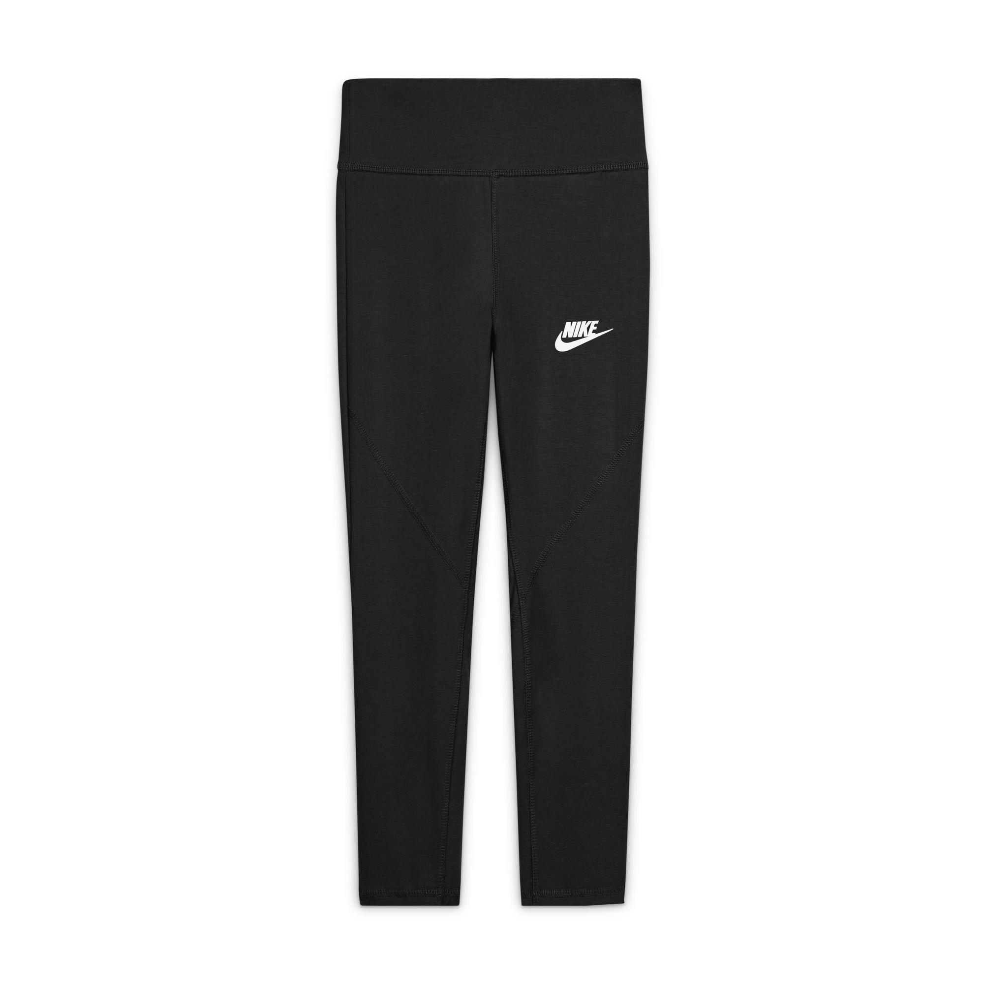 Leggings Nike Sportswear Women's High-Rise Leggings Black/ White