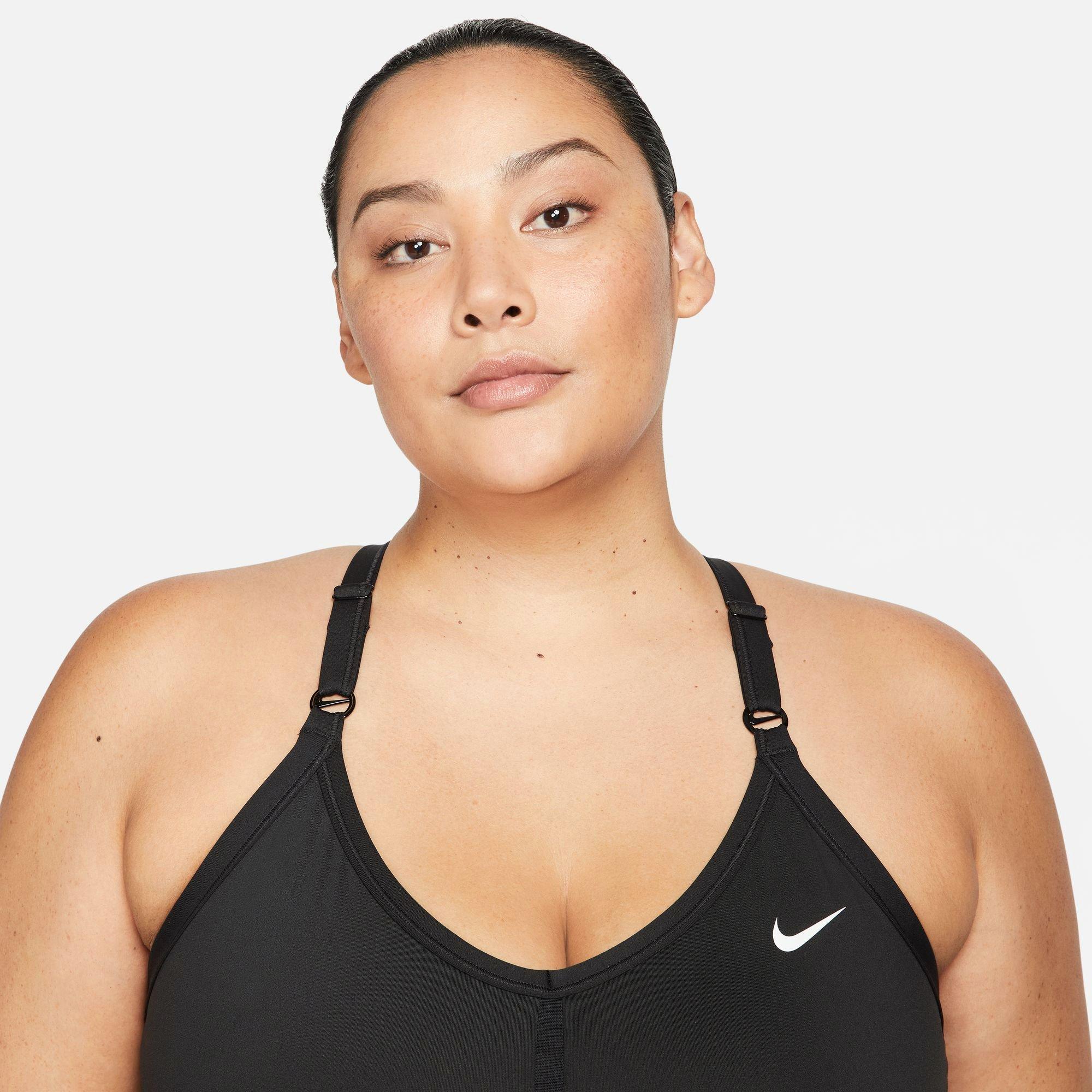 Nike Plus Training Indy bra in black