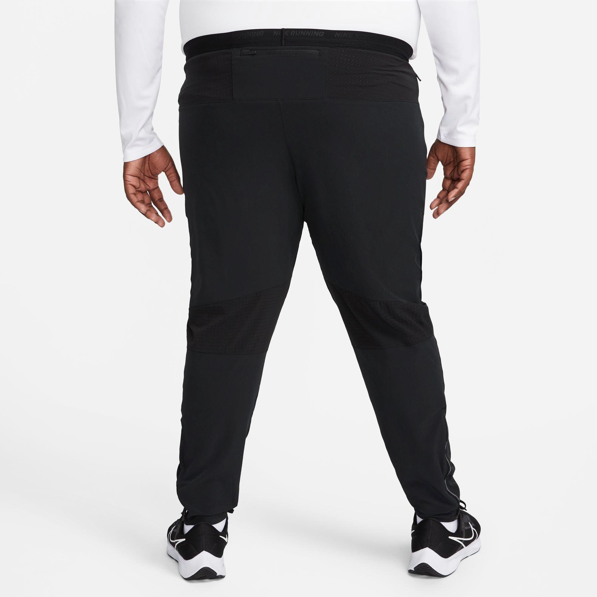 Nike Men s Phenom Dri FIT Woven Running Pants Black Extra Large