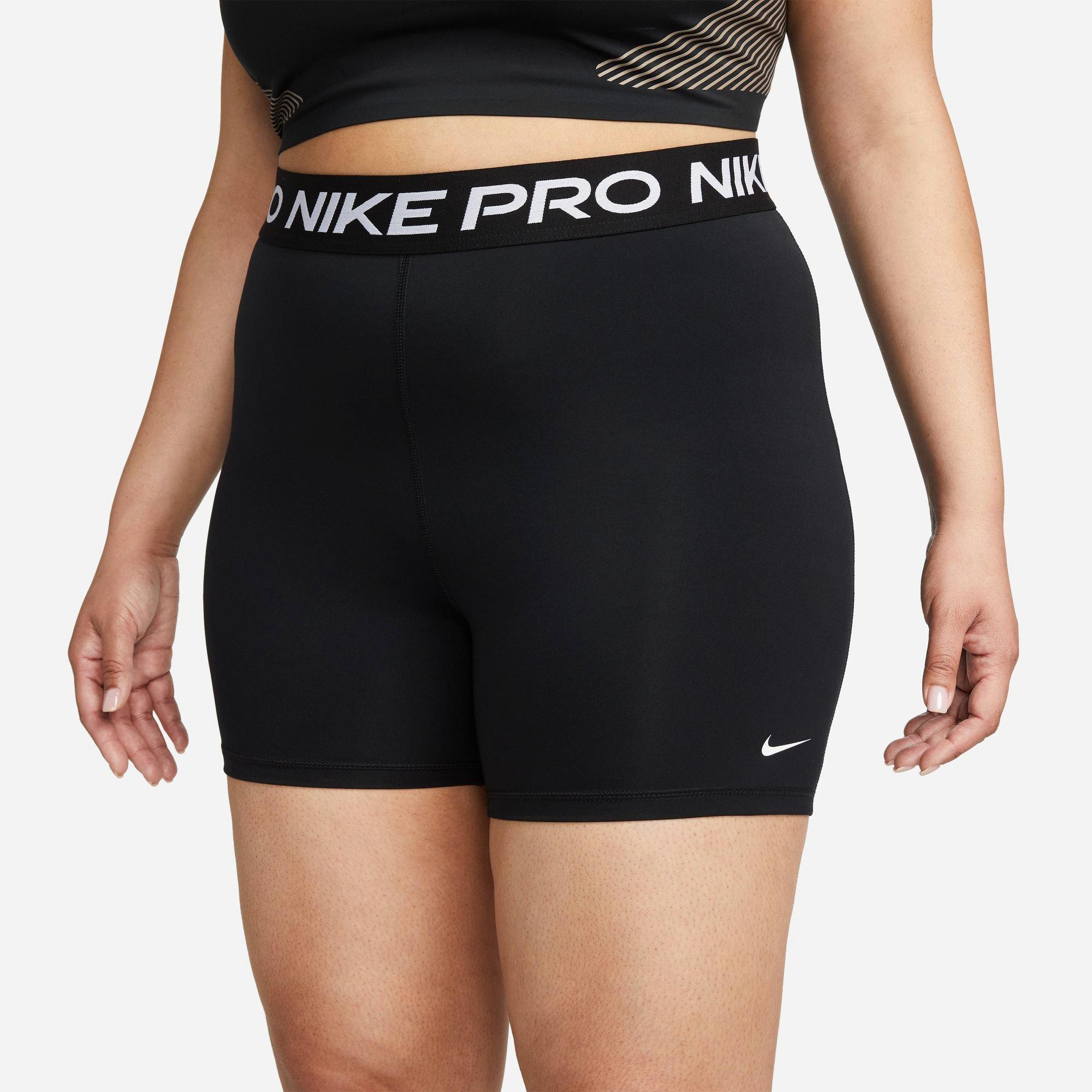 Plus size nike pro sales shorts