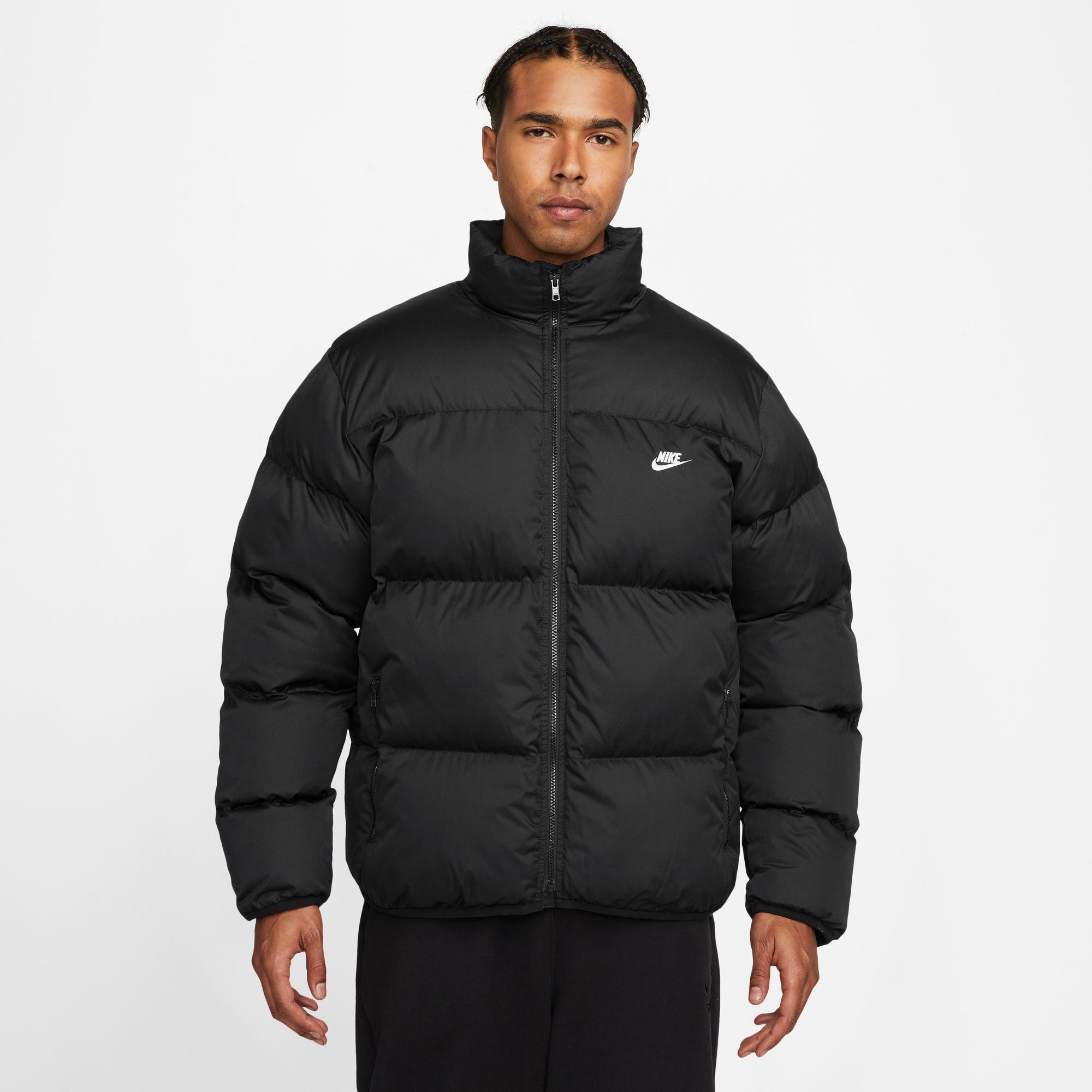 Buy Nike Black Sportswear Therma-fit Jacket - Black/black/white At 30% Off