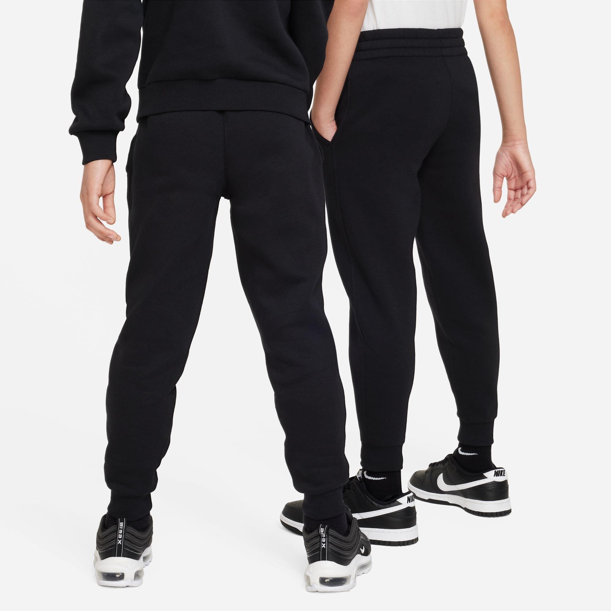 Nike Sportswear Juniors' Club Fleece Joggers Black / White