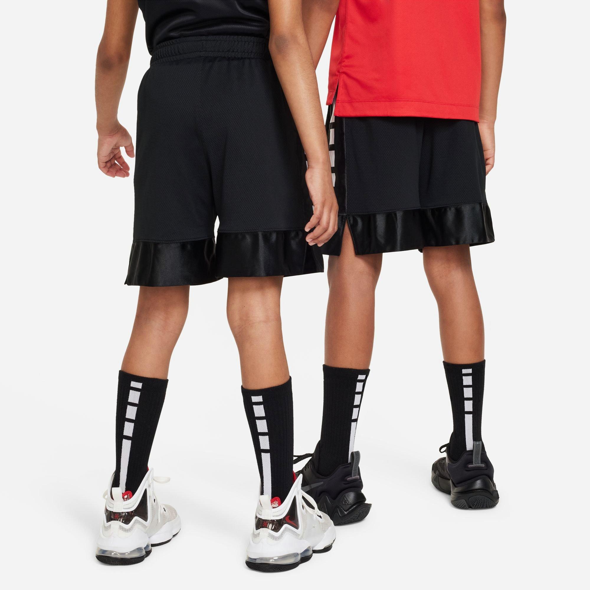 Boys Dri Fit Elite 23 Stripe Basketball Shorts