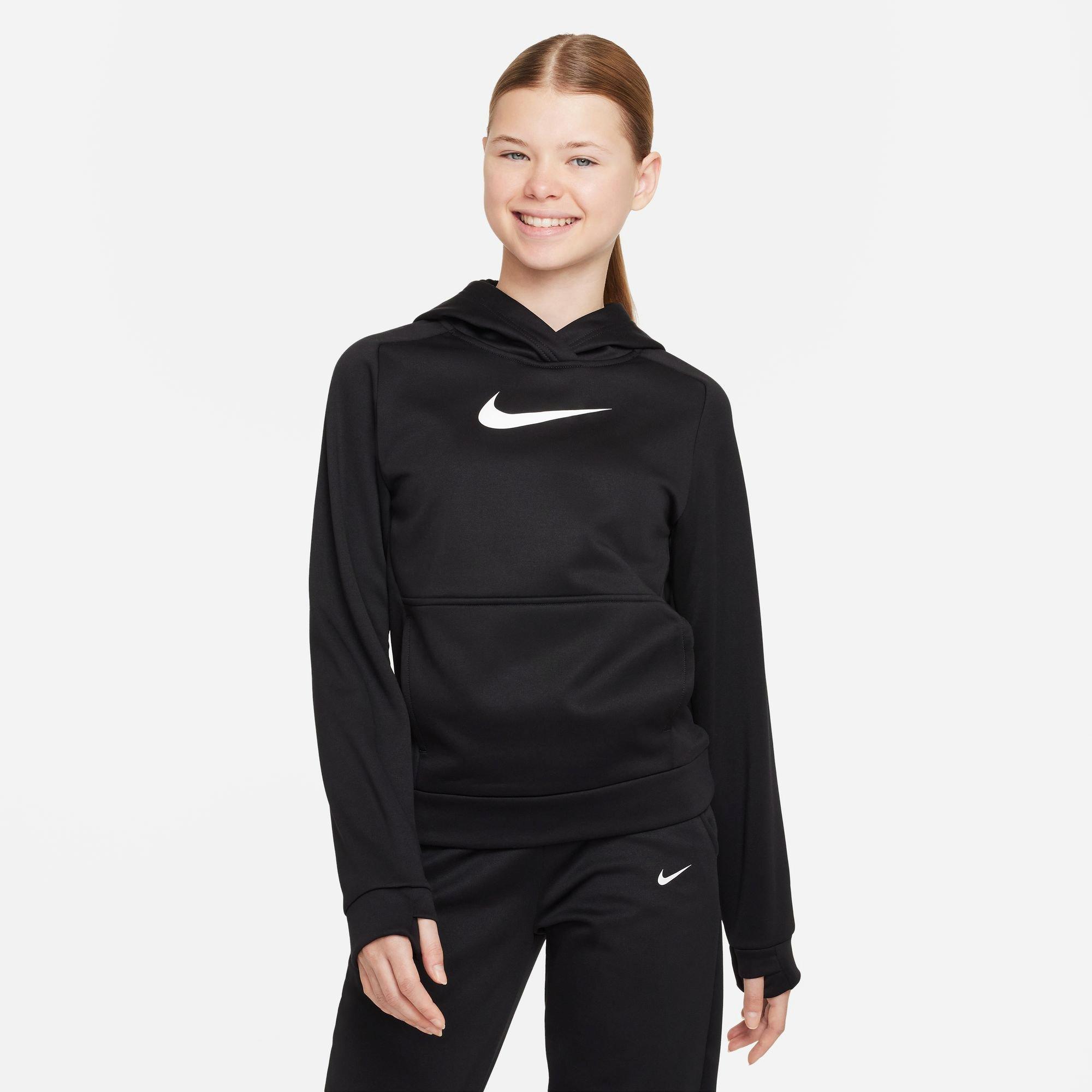 Girls nike black hoodie best sale