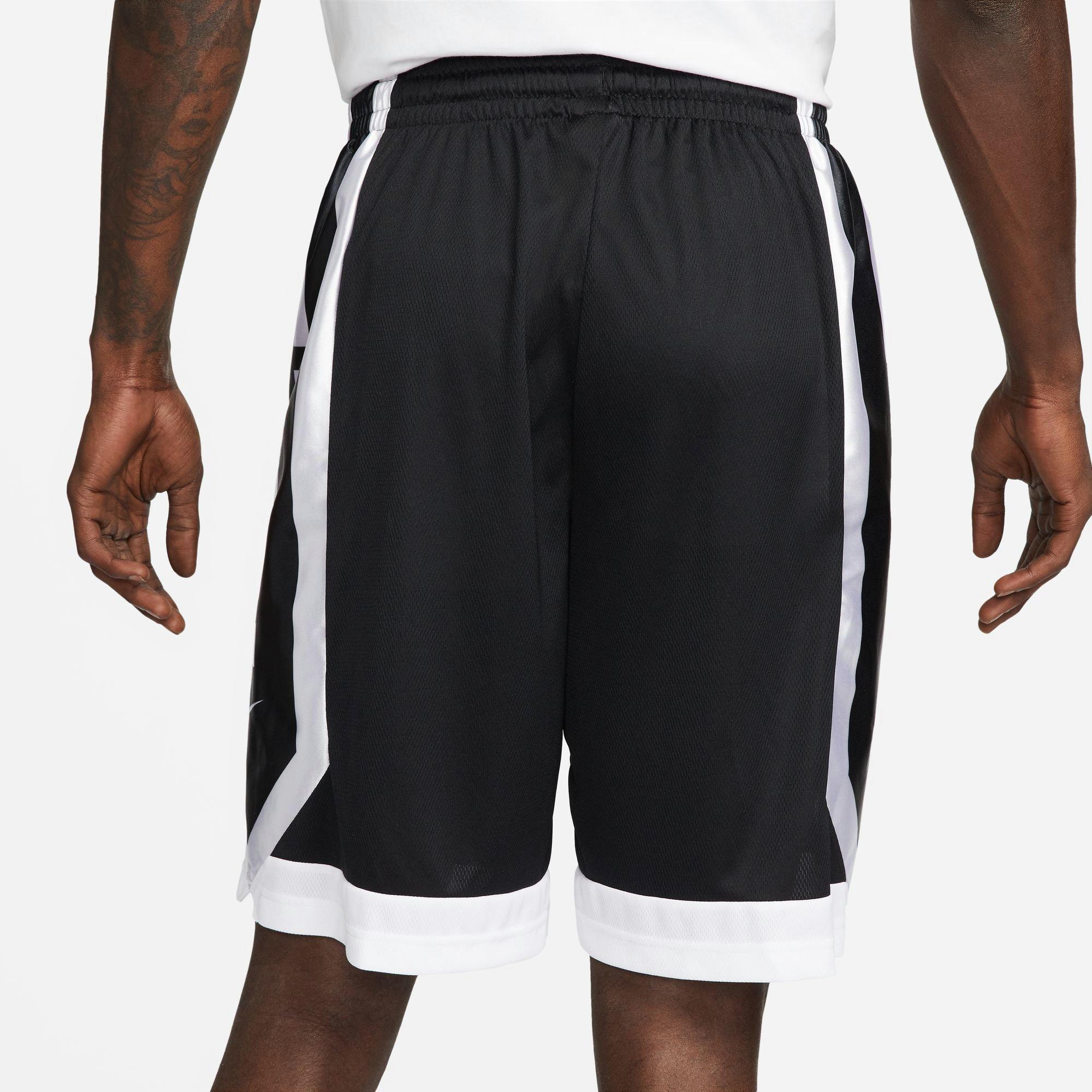 White elite shorts sales