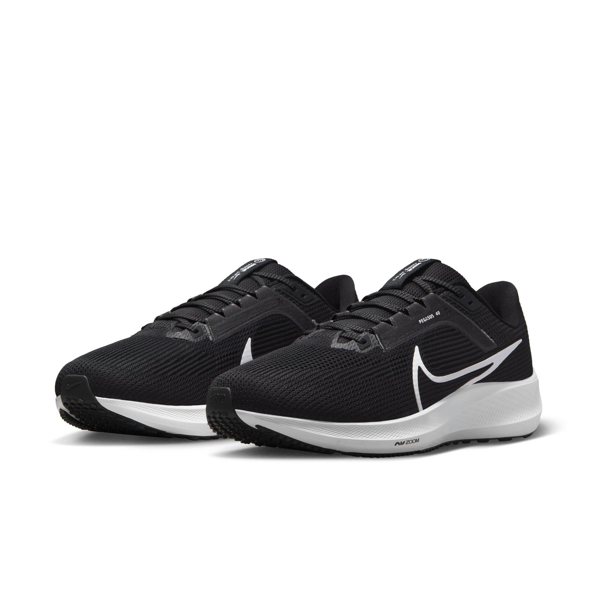 Nike Men s Zoom Air Pegasus 40 Sneakers Black White Size 13