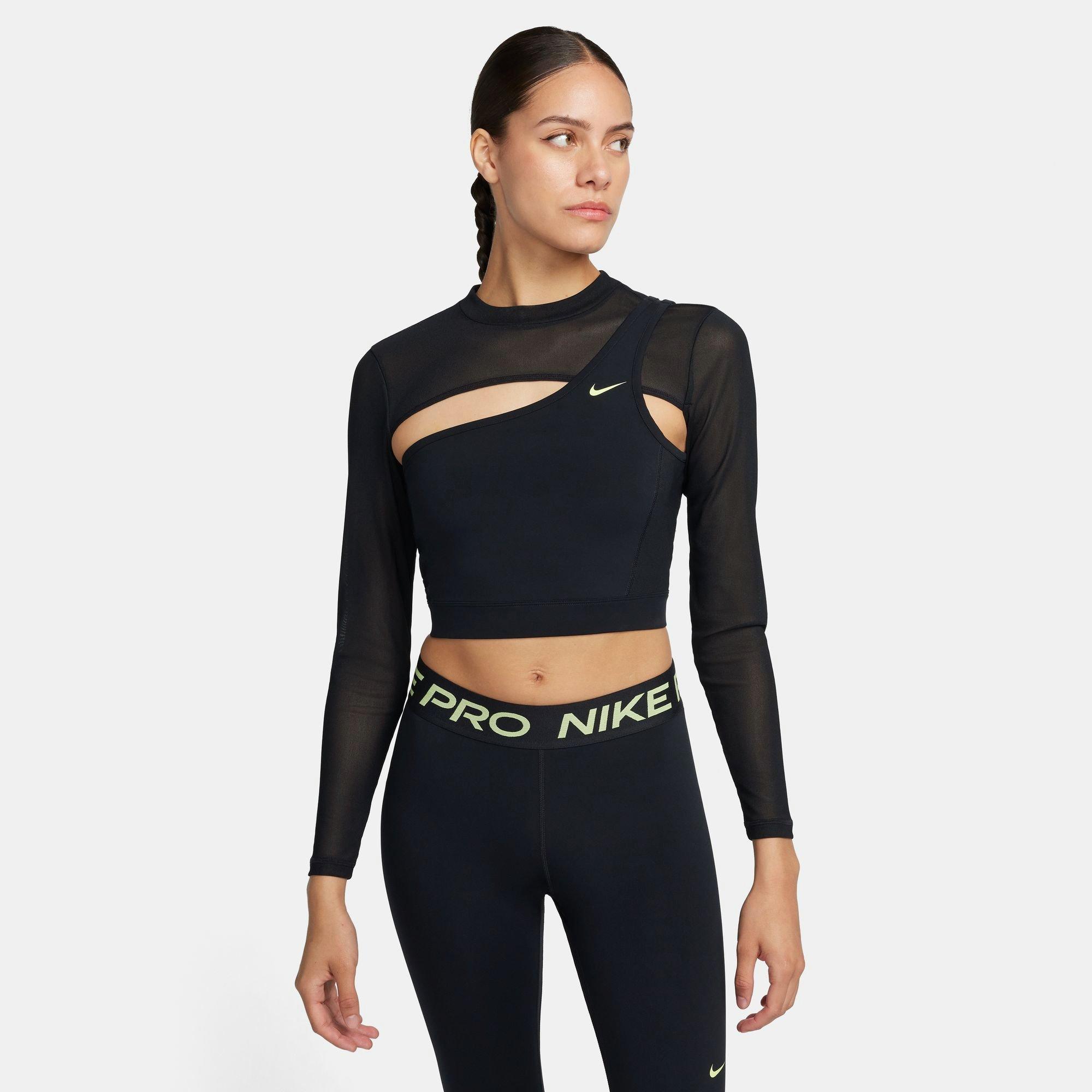 Nike pro long sleeve women's online