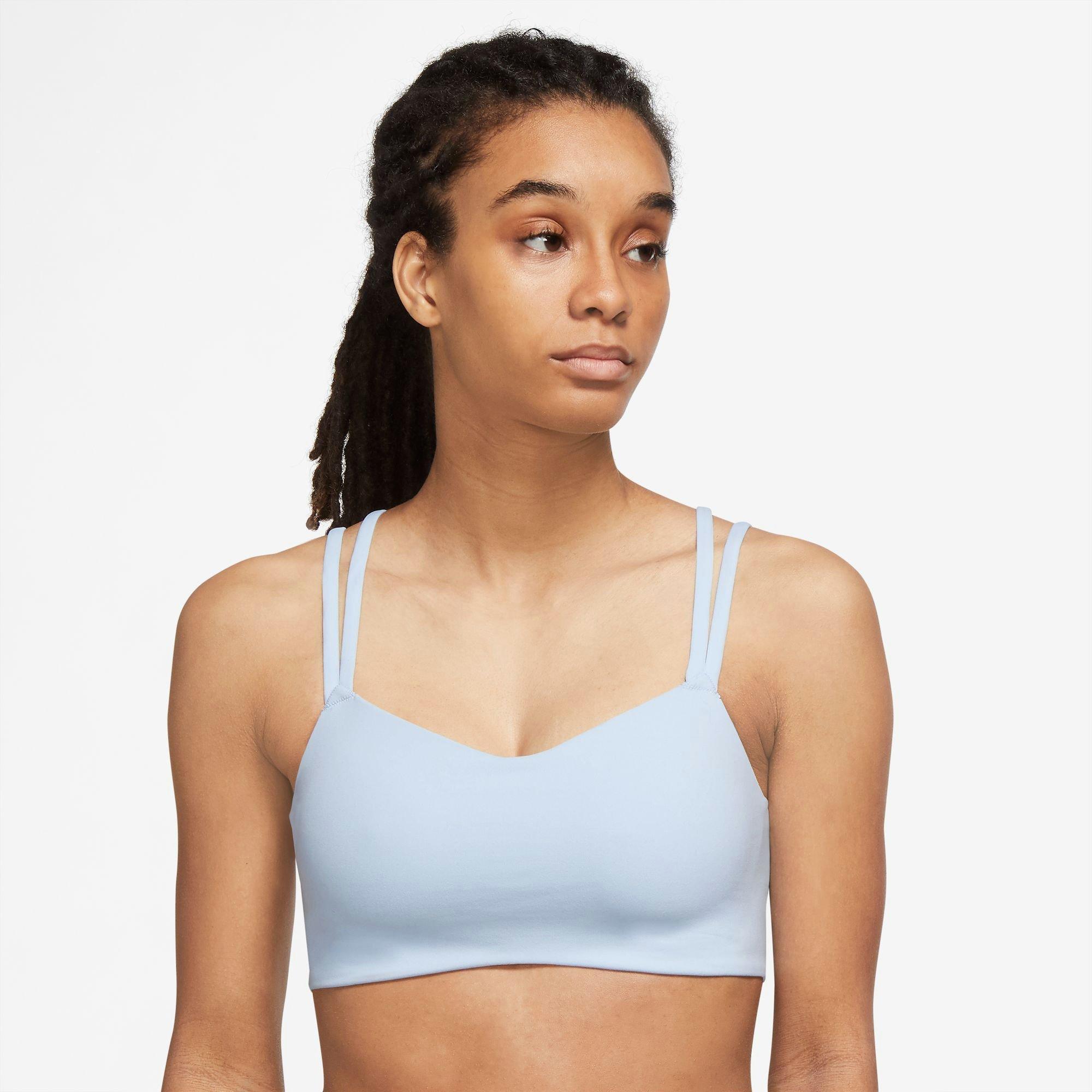 Women's Dri-Fit Alate Trace Light-Support Strappy Sports Bra