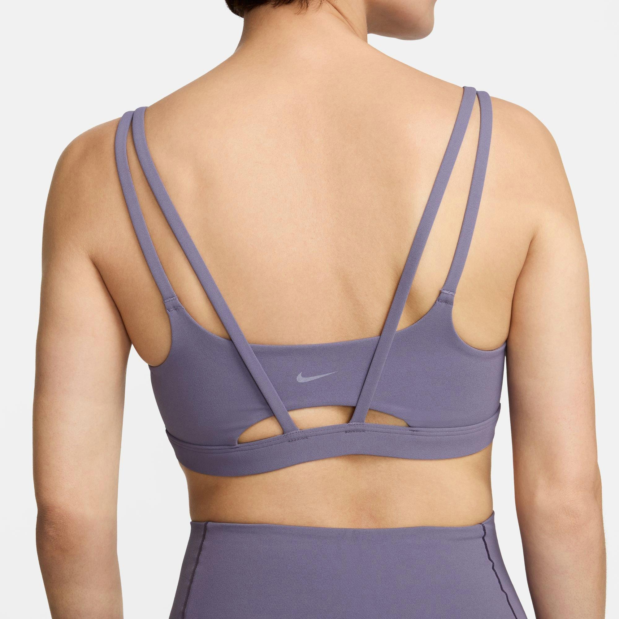 Women's Dri-Fit Alate Trace Light-Support Strappy Sports Bra