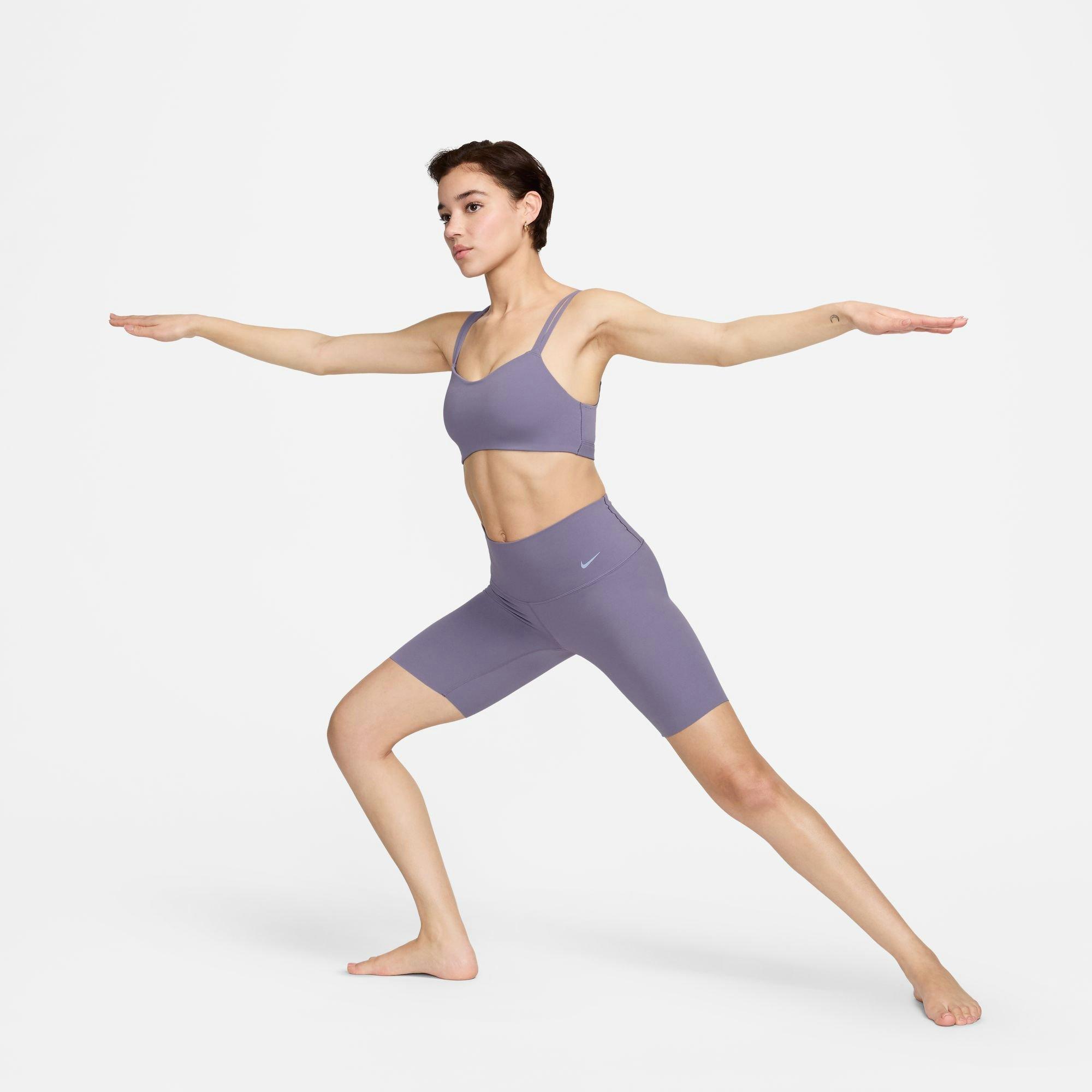 Women's Dri-Fit Alate Trace Light-Support Strappy Sports Bra