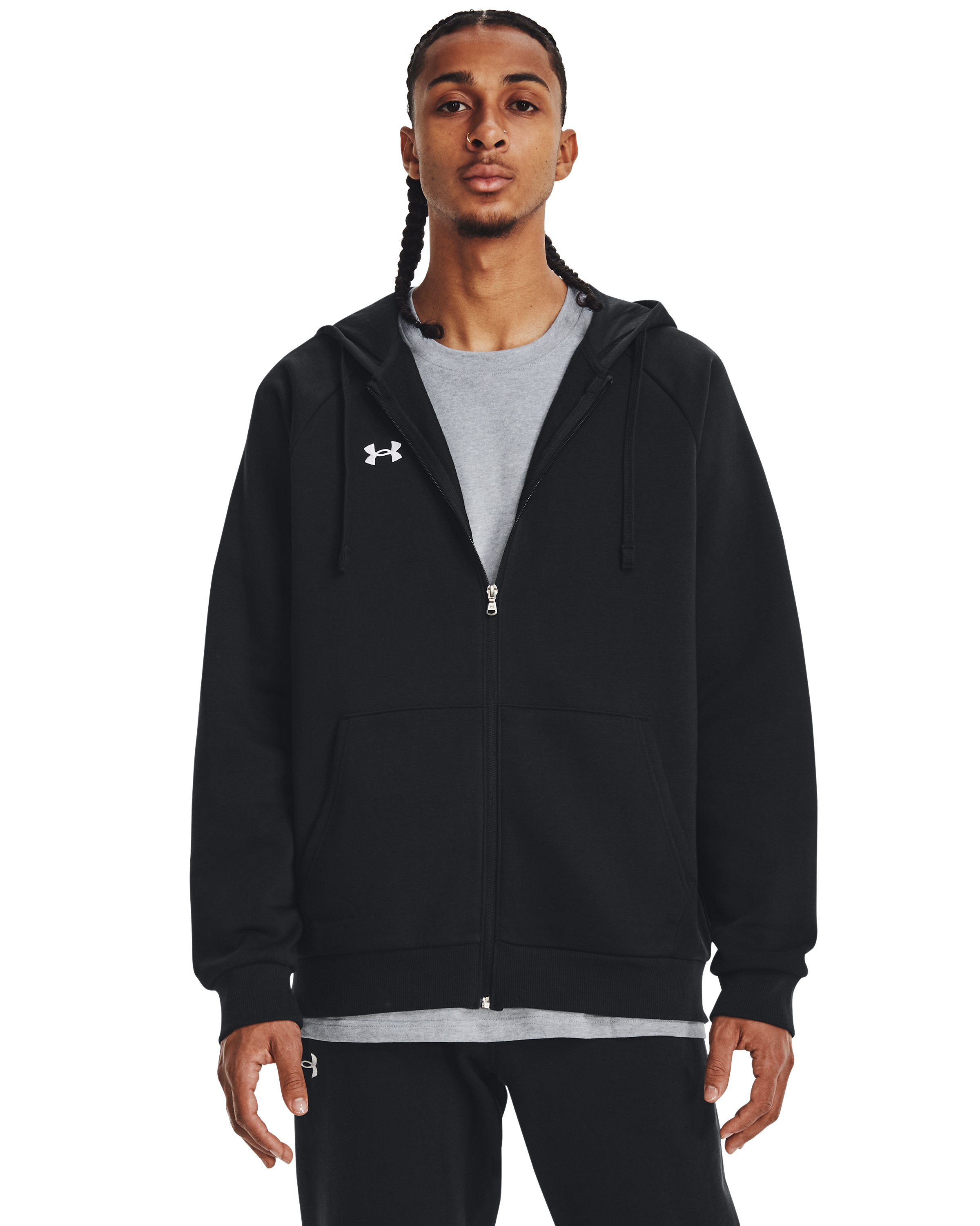 Men's Rival Fleece Full Zip Hoodie from Under Armour