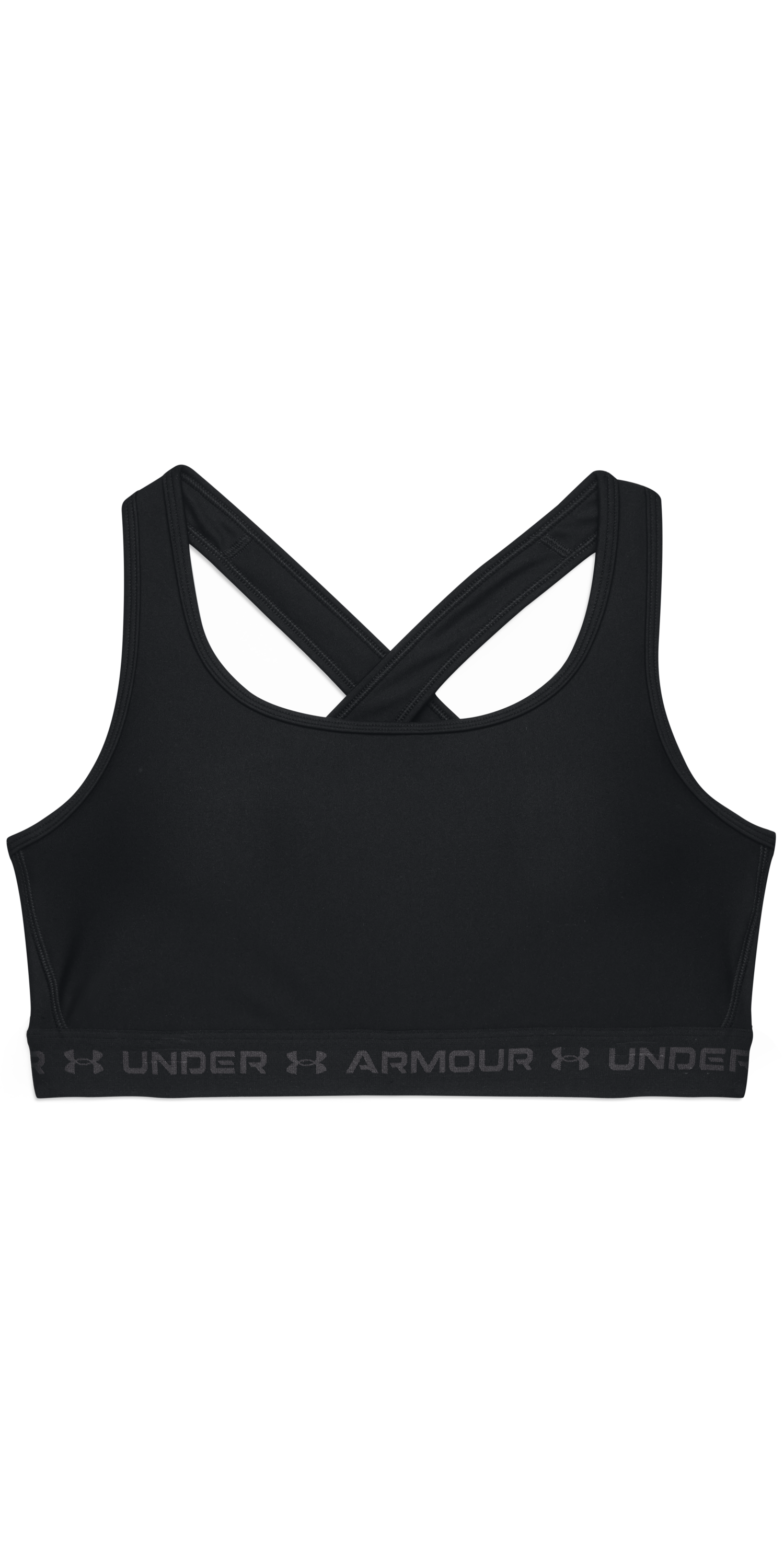 Buy Under Armour Crossback Mid Sports Bras Women Black, Grey