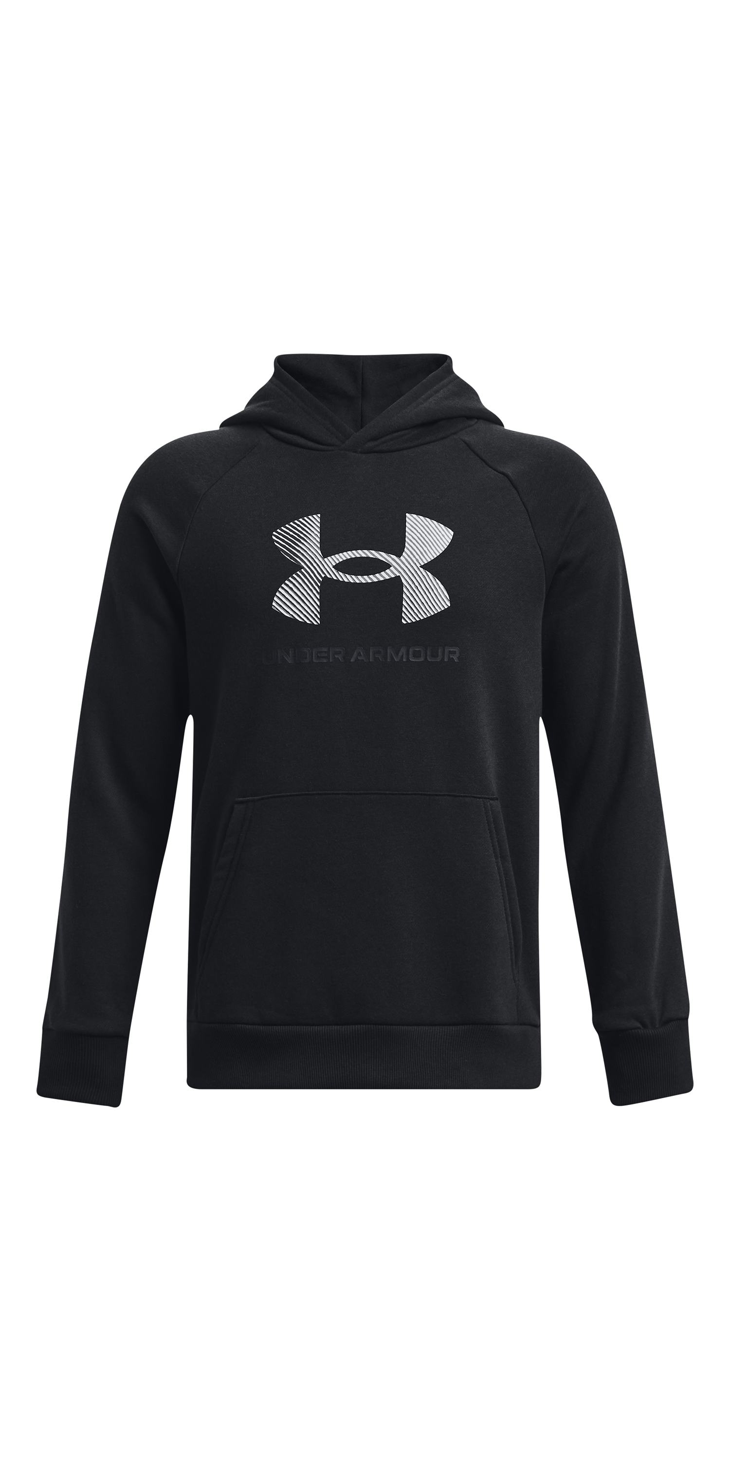 Under Armour Big Boys 8-20 Long Sleeve UA Armour Fleece Big Logo Hoodie