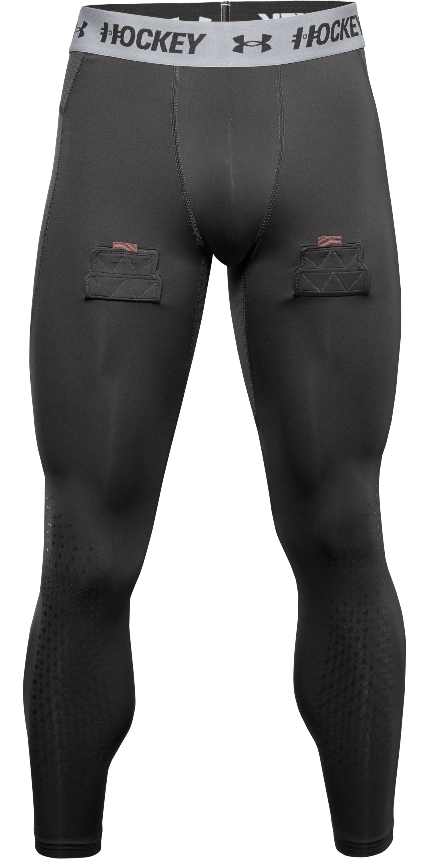 UNDER ARMOUR SENIOR HOCKEY COMPRESSION LEGGINGS - GREY – Pro Hockey Life