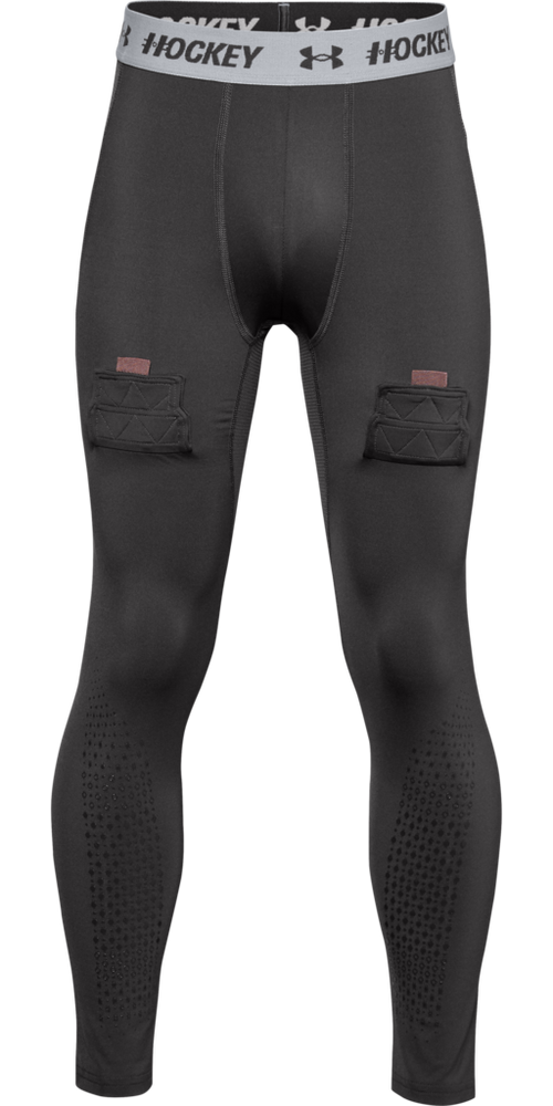 Junior Boys' [8-20] Youth Hockey Fitted Legging from Under Armour