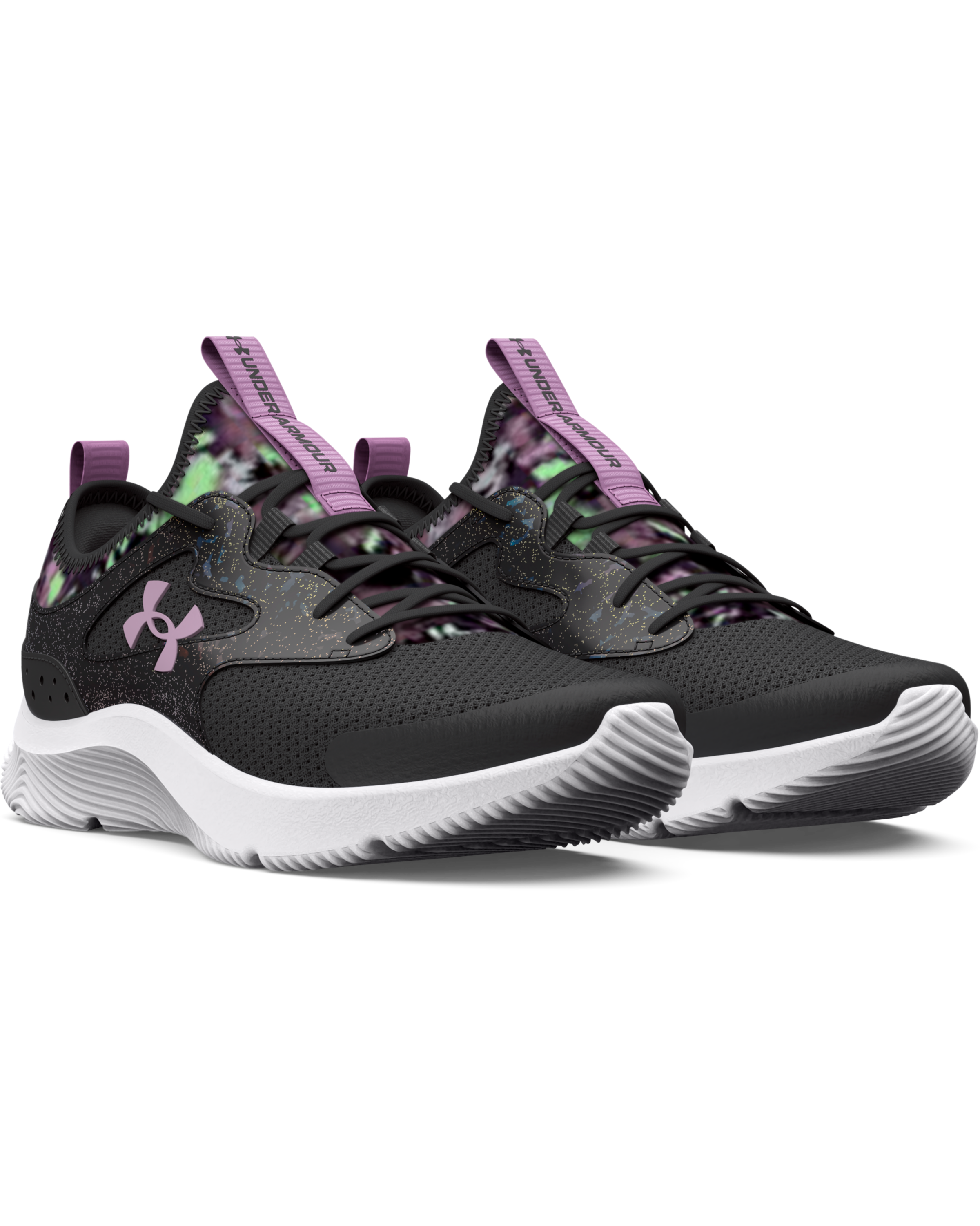 Under Armour Girls' Pre-School UA Infinity 2.0 AL Printed Running