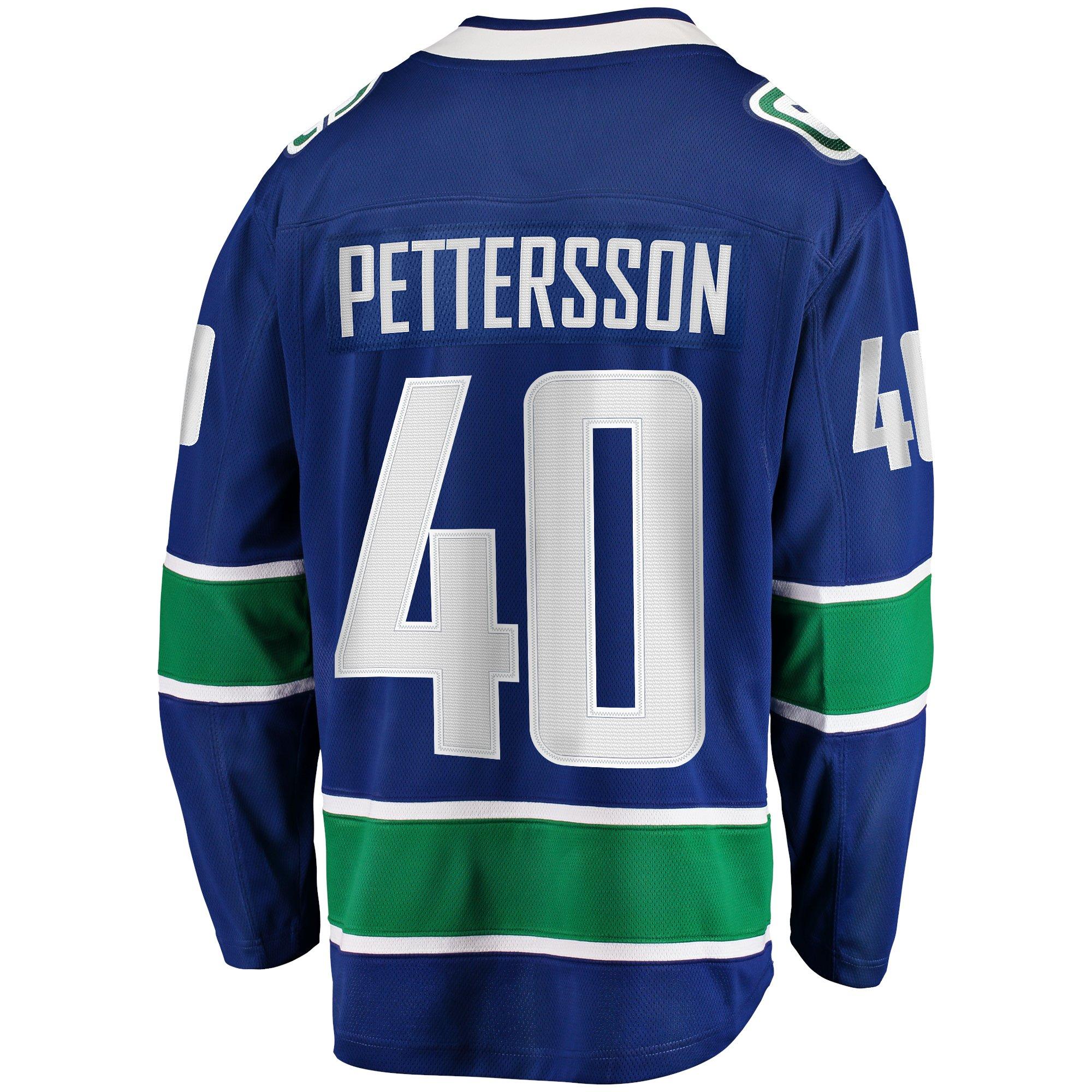 Fanatics Men's Canucks Elias Pettersson Breakaway Home Jersey