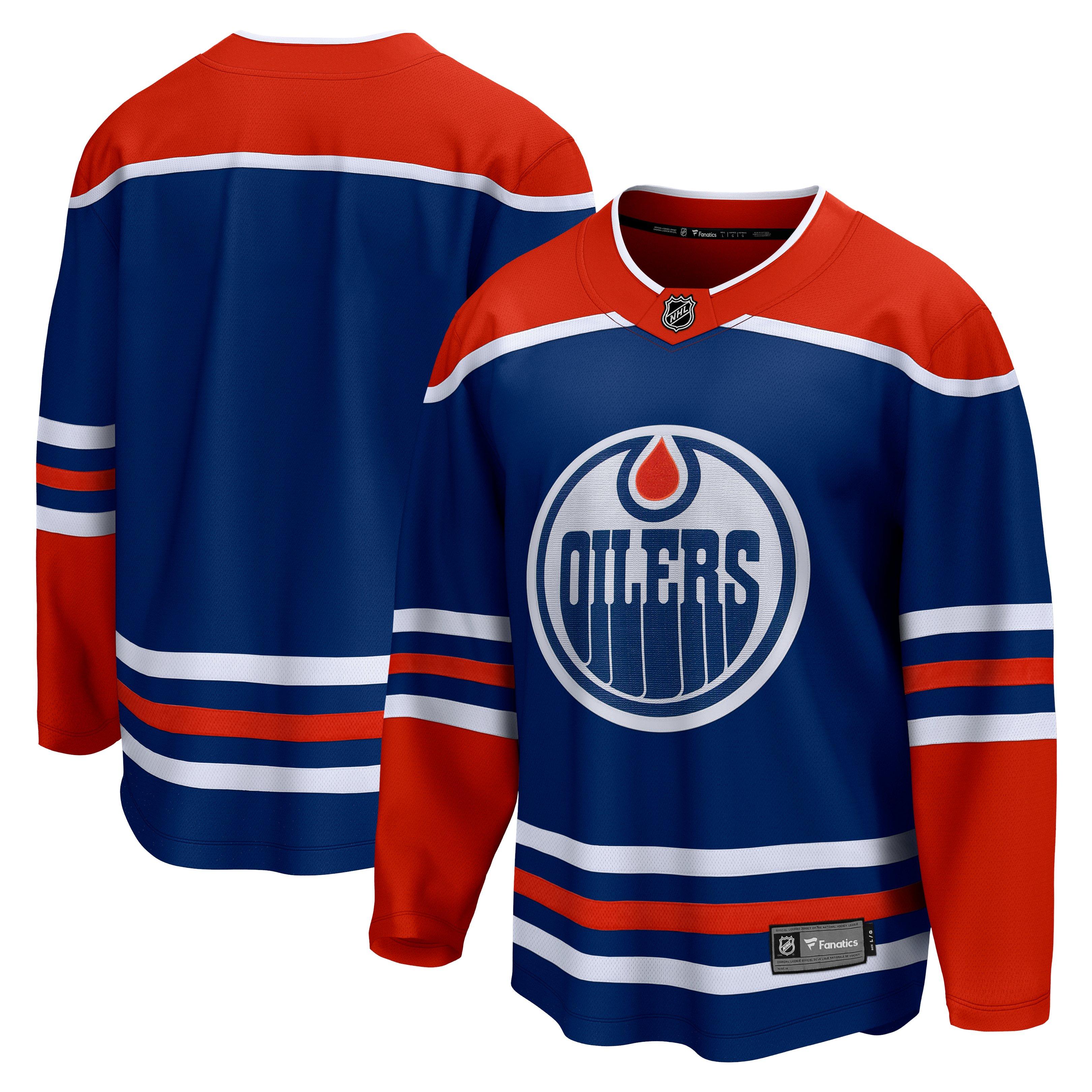 Men's Edmonton Oilers Breakaway Home Jersey
