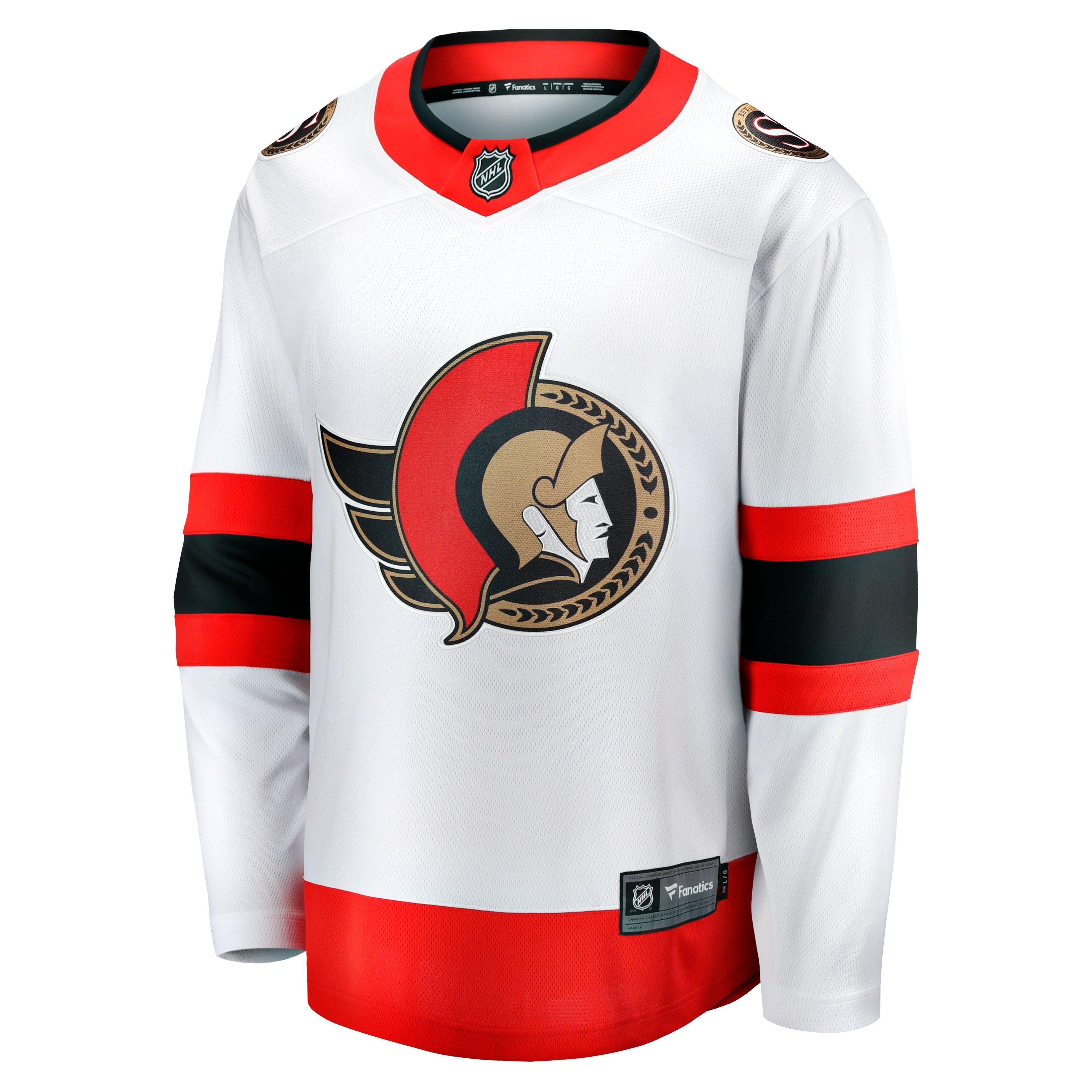 Ottawa senators store away jersey