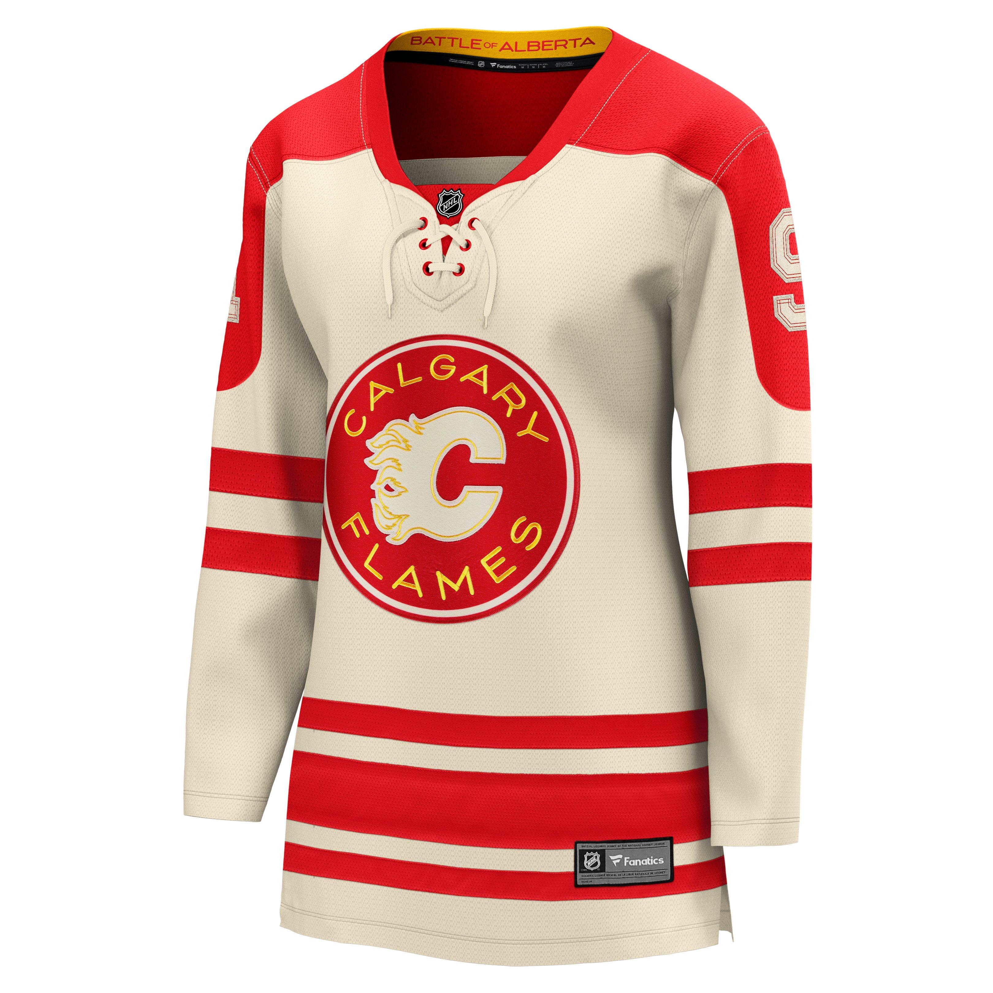 Calgary flames women's best sale jersey