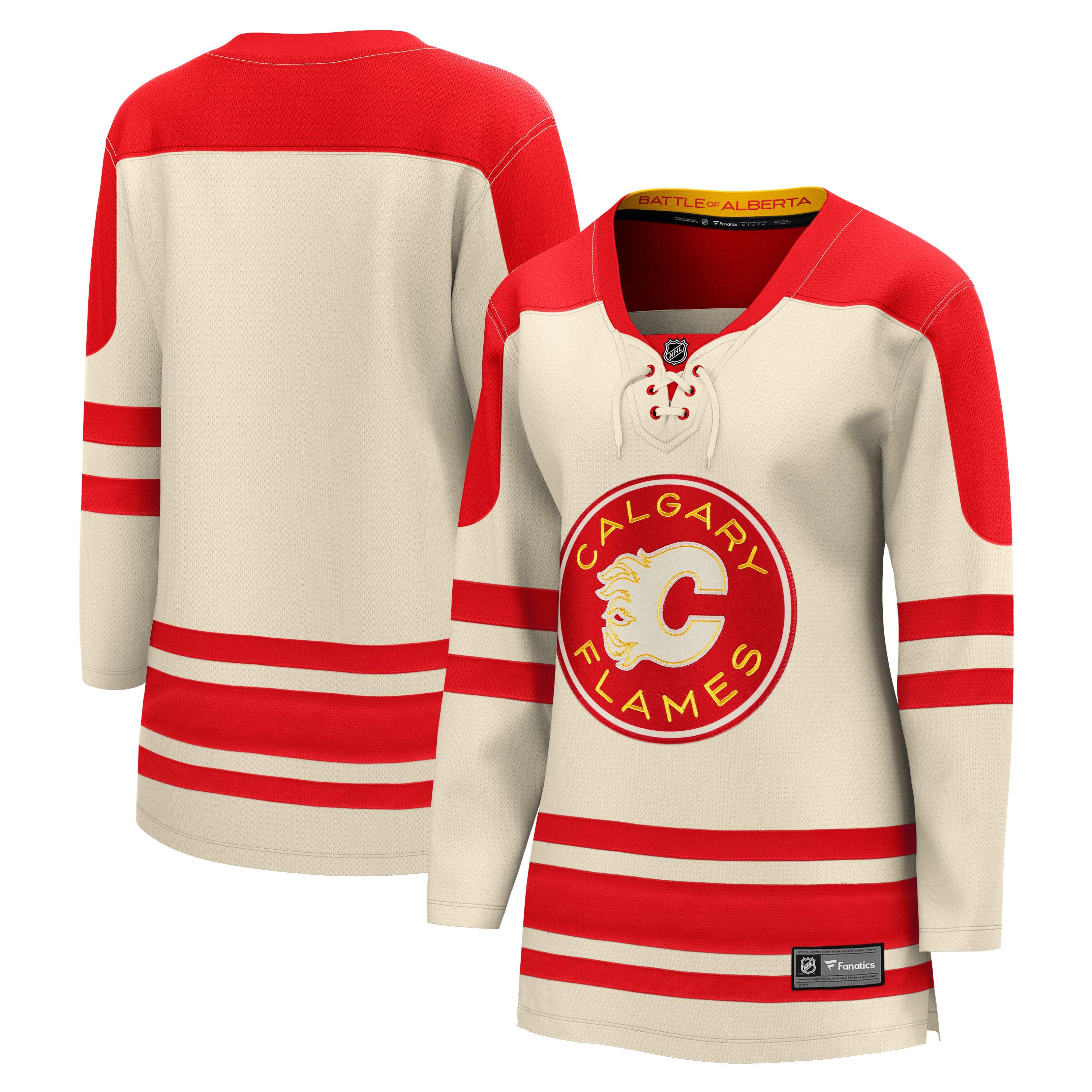 Calgary flames women's store jersey