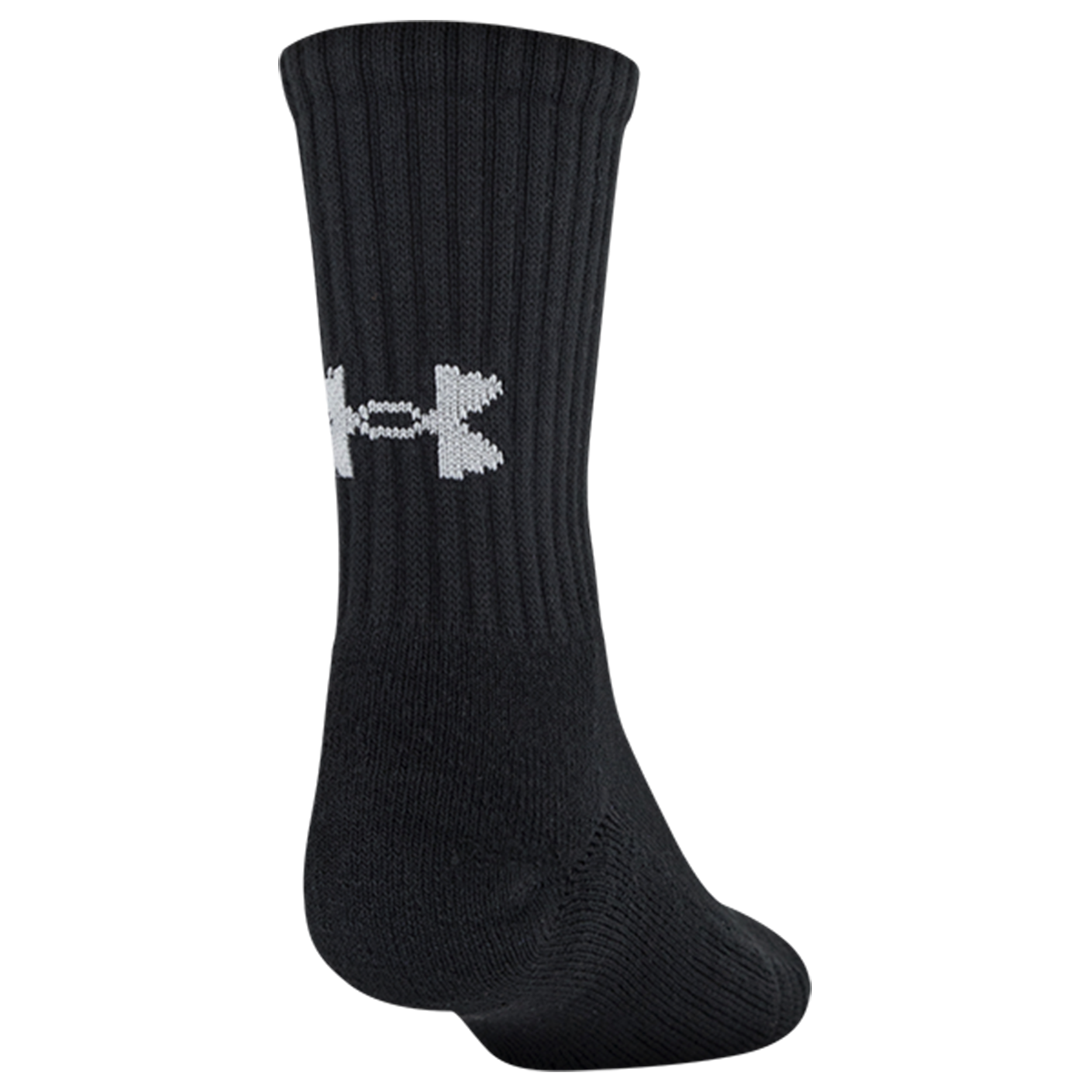 Basketball Socks, Under Armour, White-and-Black and Gray-and-Black