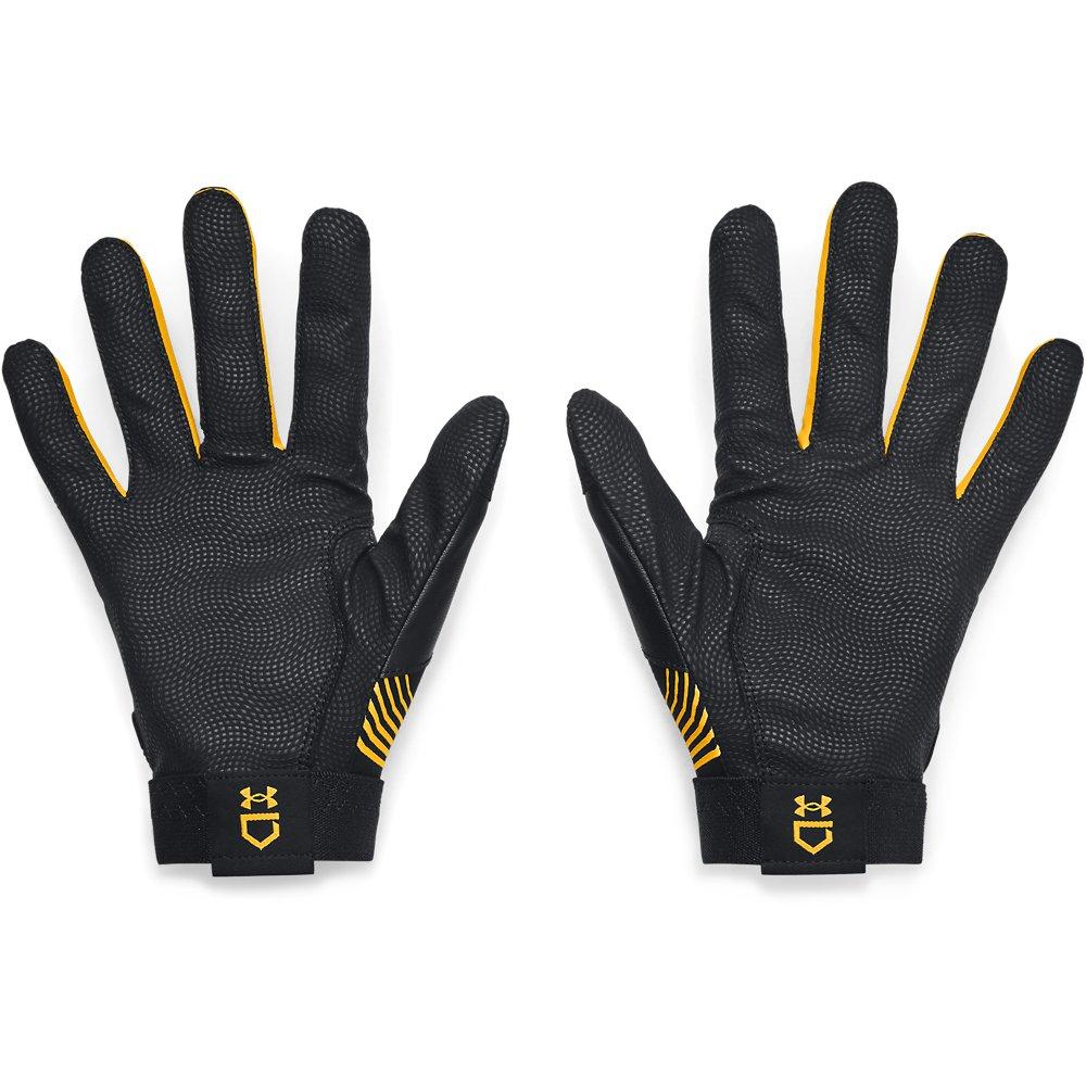 Black and gold cheap under armour batting gloves