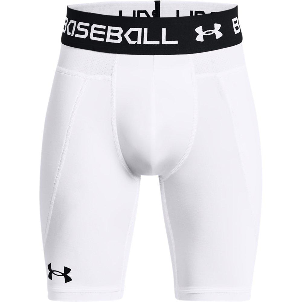 Youth Utility Baseball Sliding Short with Cup from Under Armour
