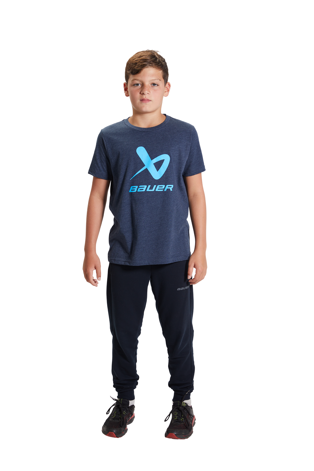 Bauer ng core neck youth short sleeve crew sale