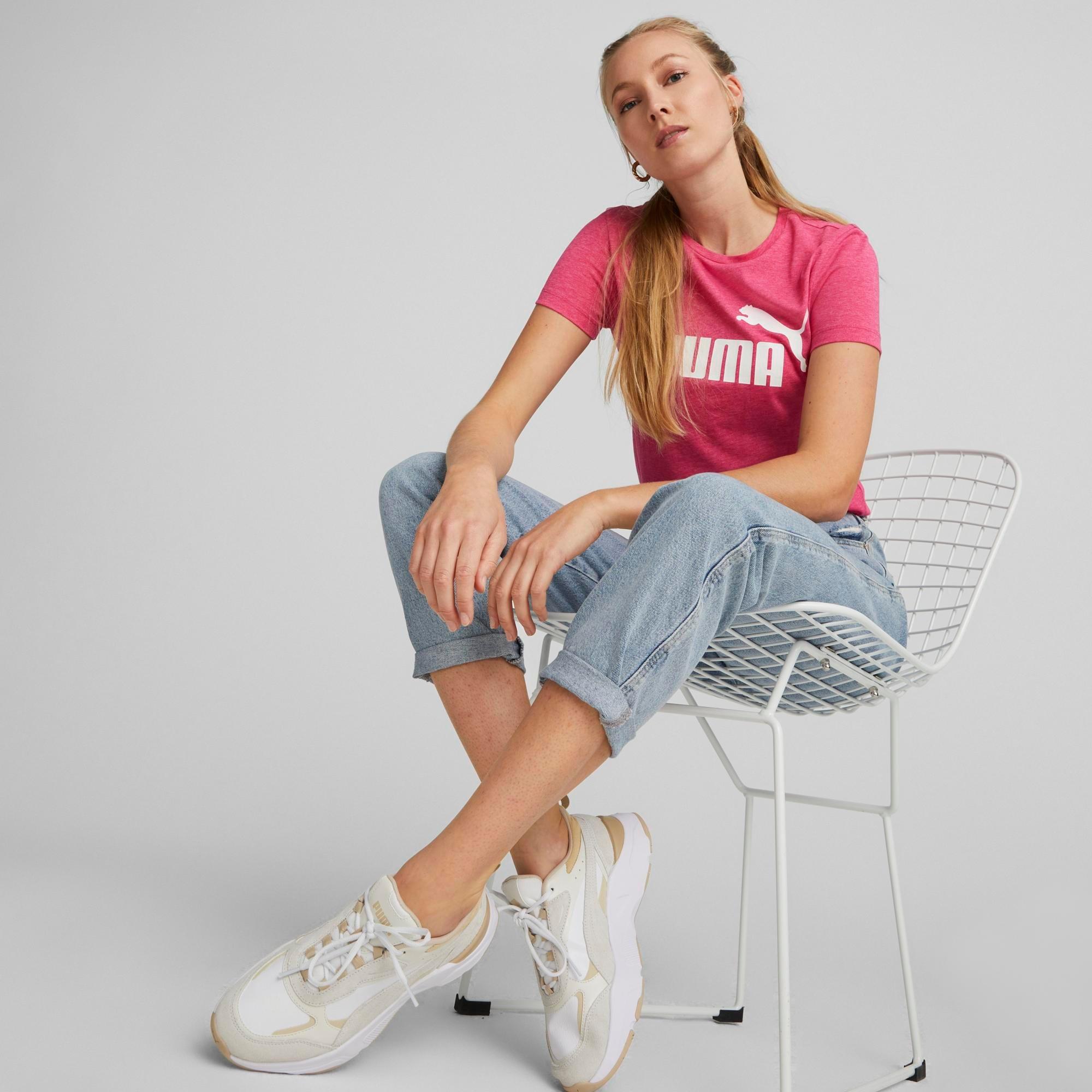 Women's ESS Logo Heather Tee