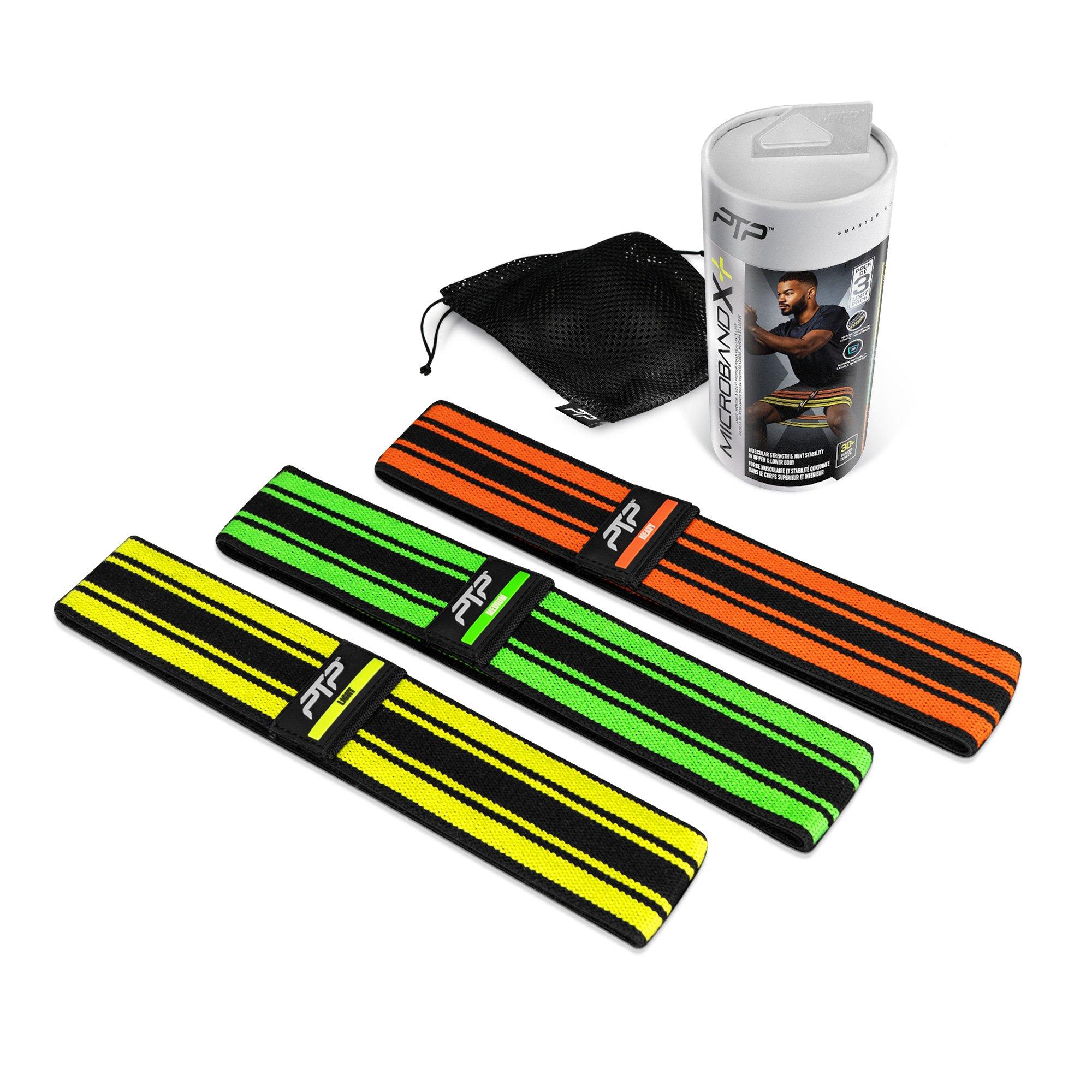 PTP MicroBand+ 3 Pack Resistance Bands