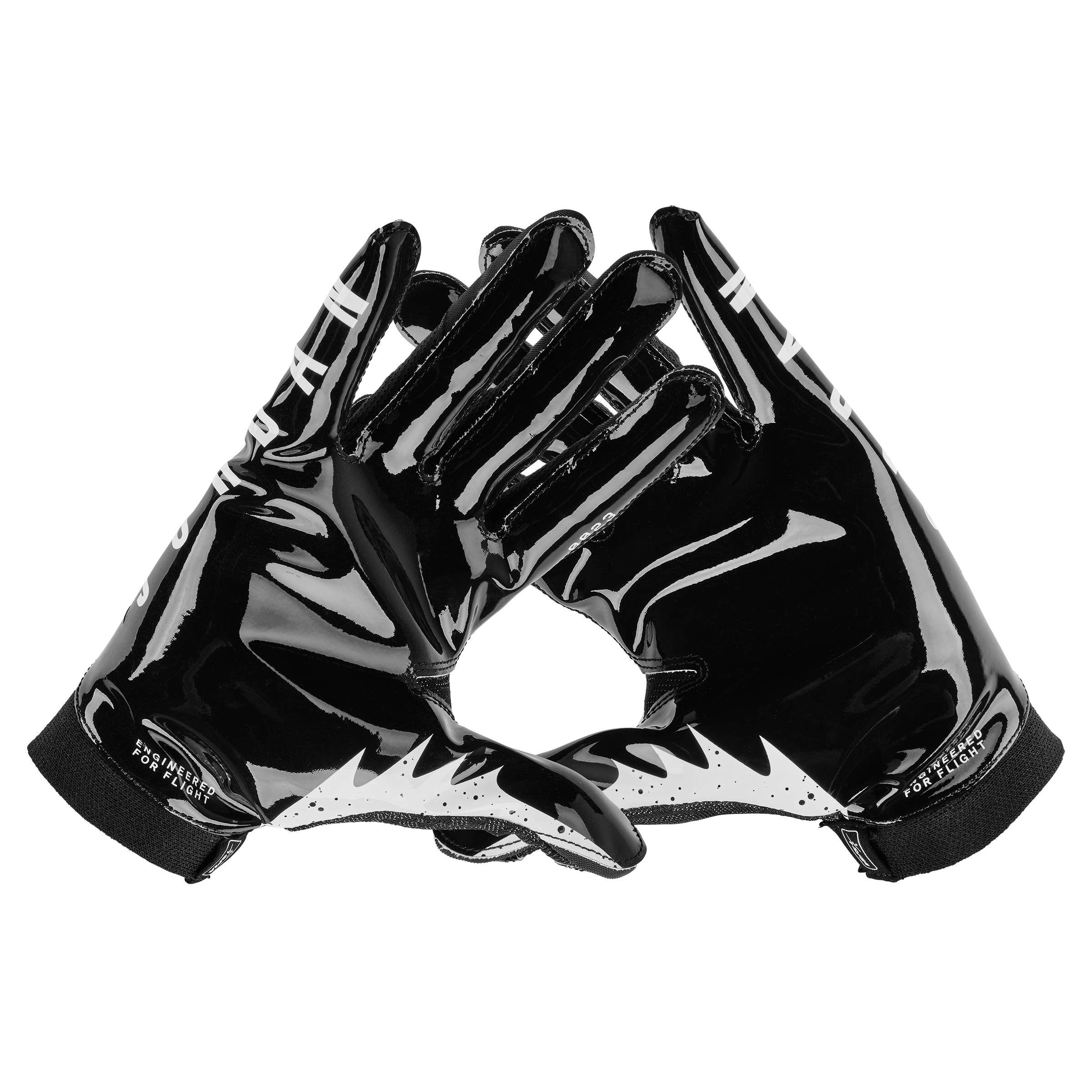 Black jordan football store gloves