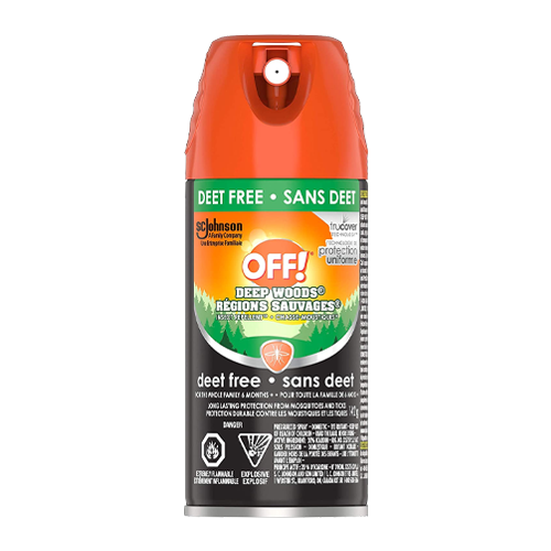 Deep Woods® Aerosol Insect Repellent Spray (230g) from OFF!