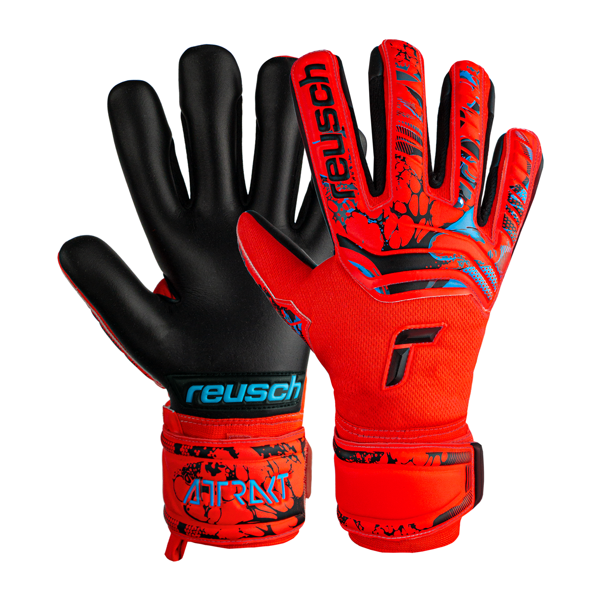 Senior Attrakt Grip Evolution Soccer Goalkeeper Gloves