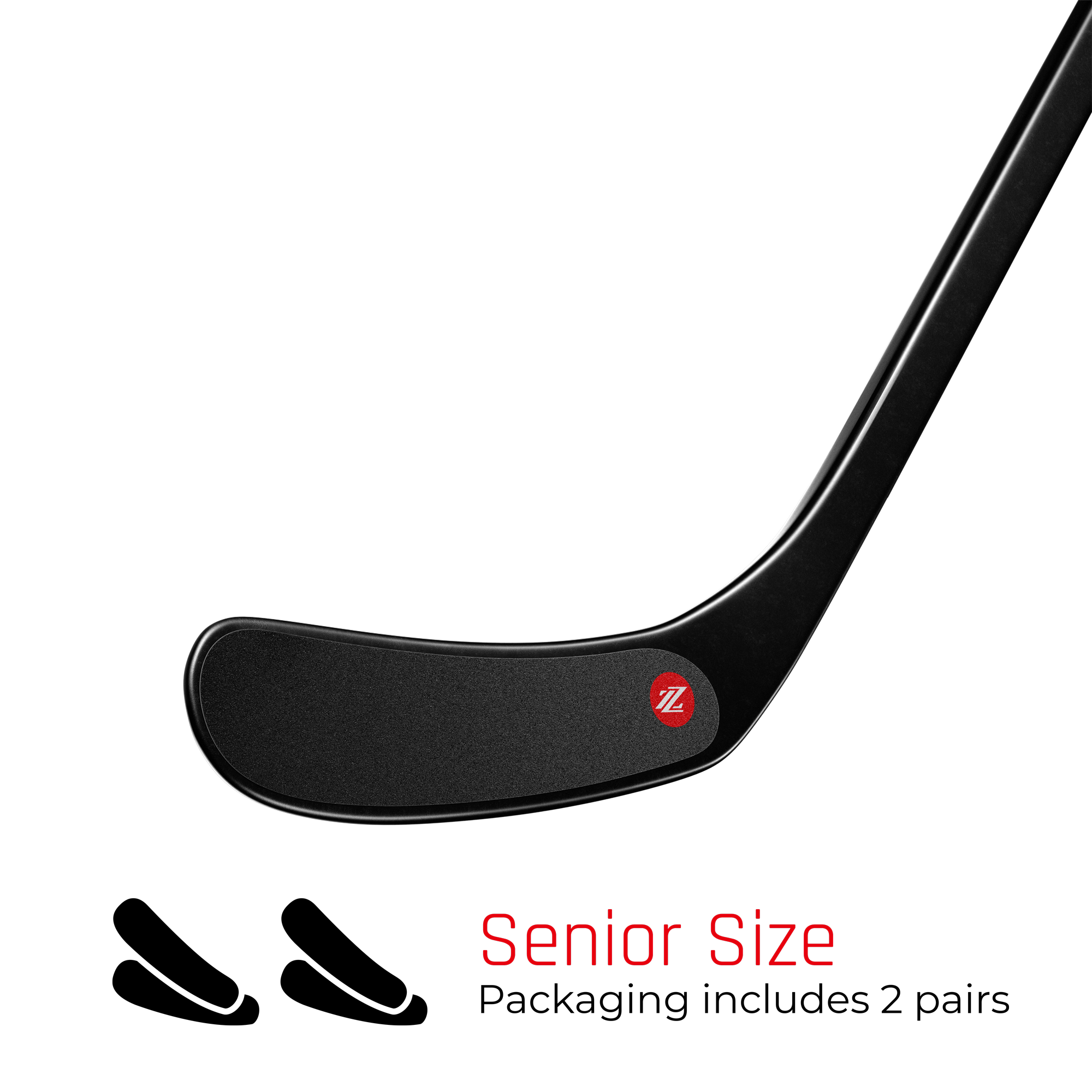 Rezztek Hockey Stick Blade Grip - Double Pack - Senior - Black