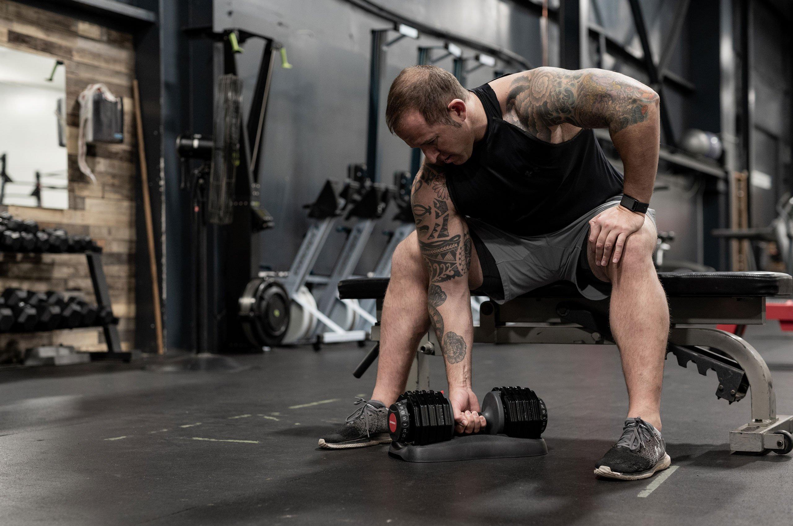 Adjustable Dumbbell (50lb)