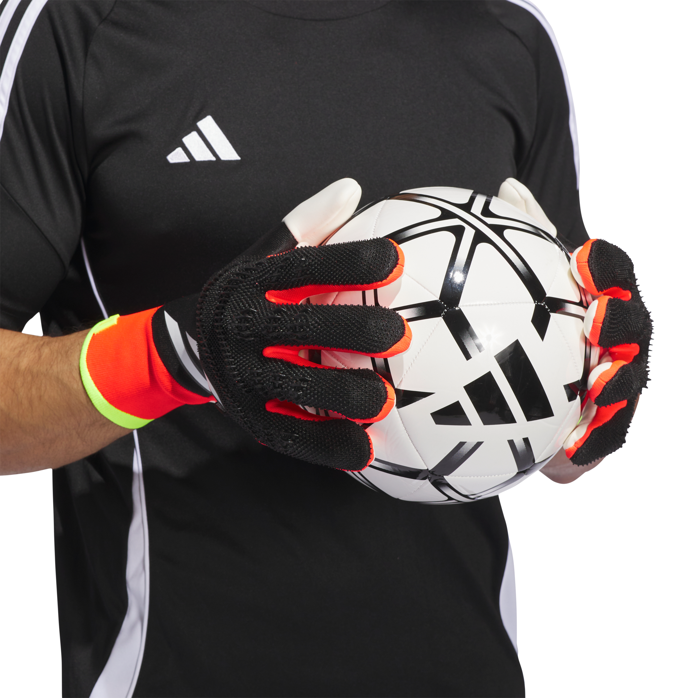Senior Predator Pro Fingersave Goalkeeper Gloves