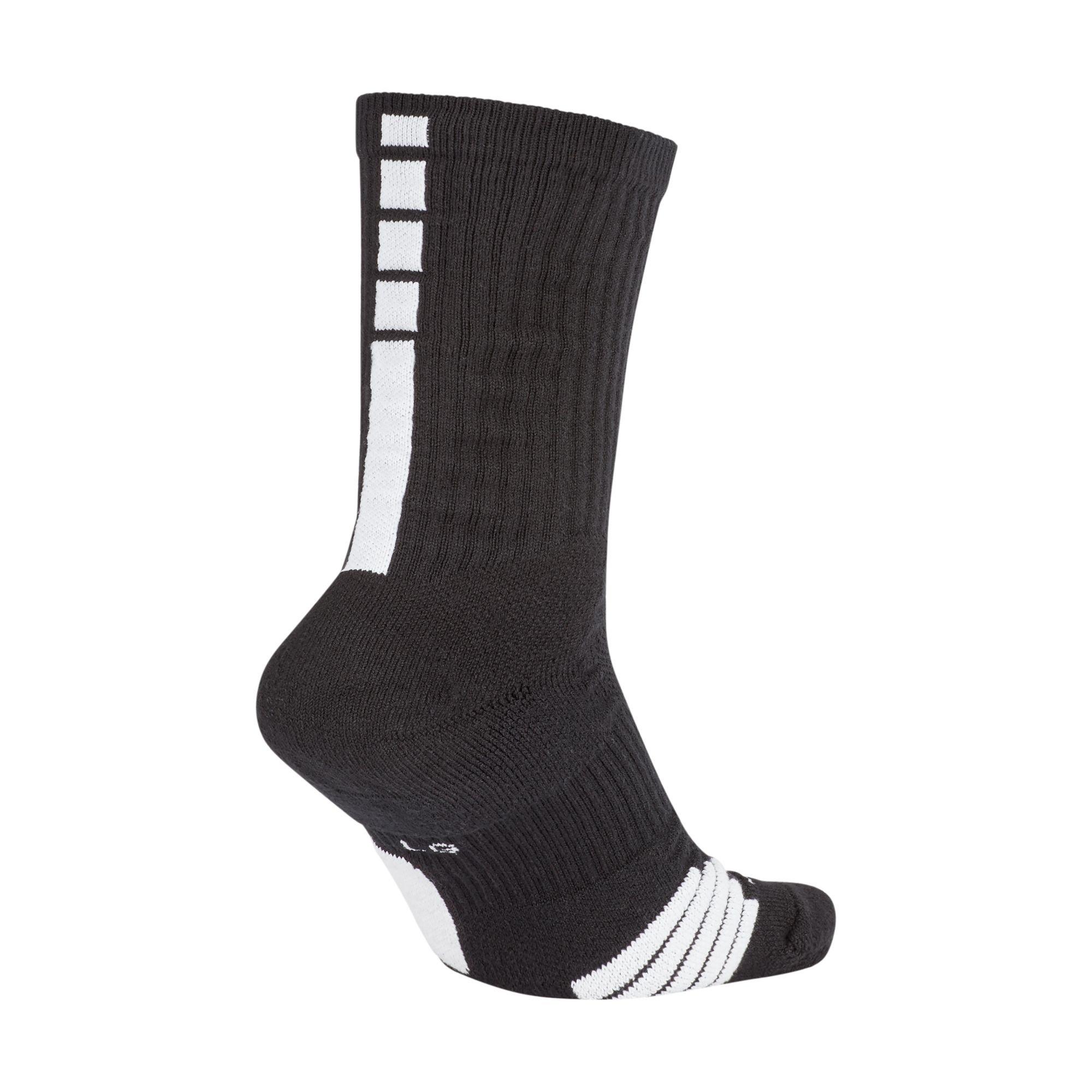 NWT Nike Men`s Elite NBA Grip Power Basketball Crew Socks - Size