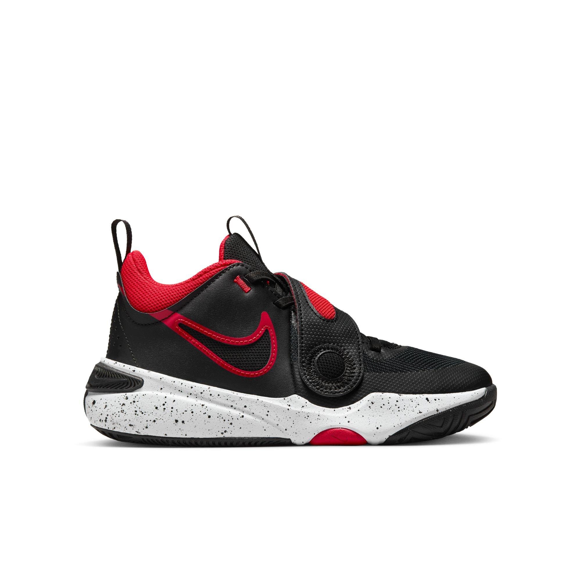 Boys red outlet basketball shoes