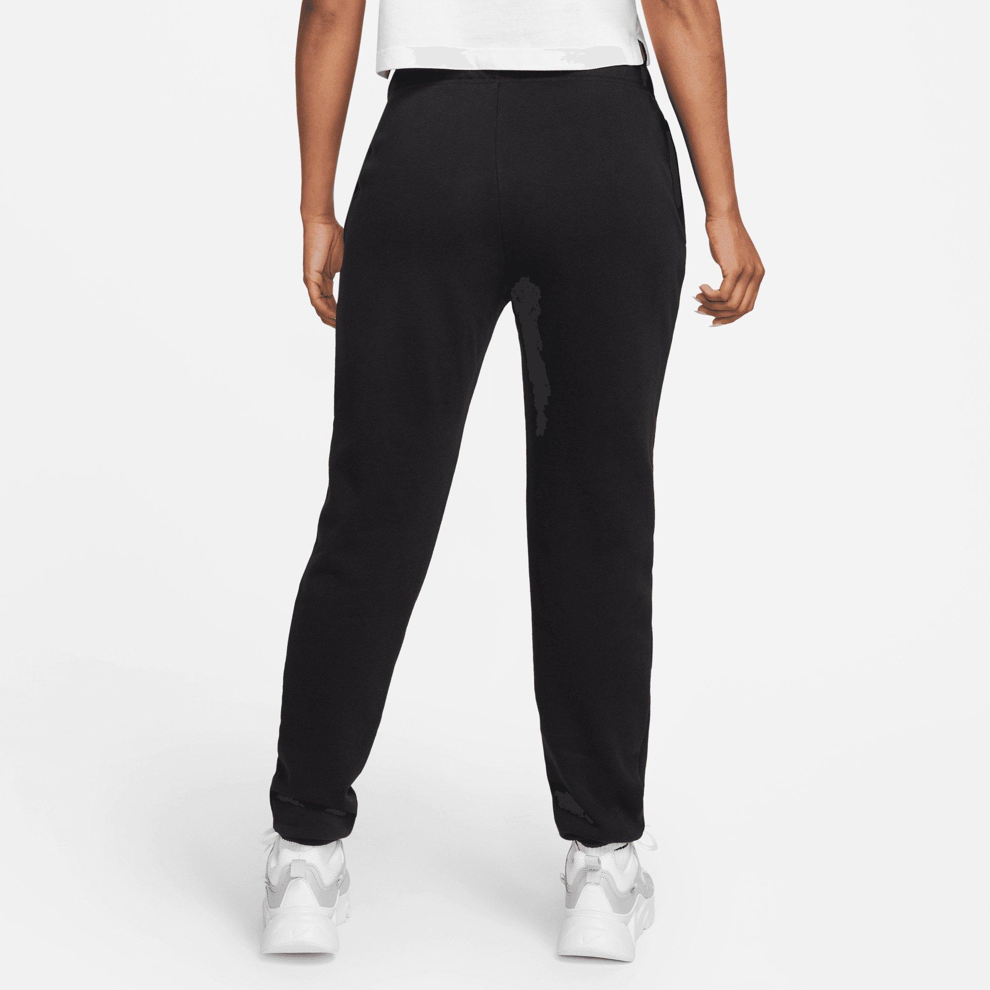 Nike Womens Sportswear Club Fleece Slim Jogger Pants Black S